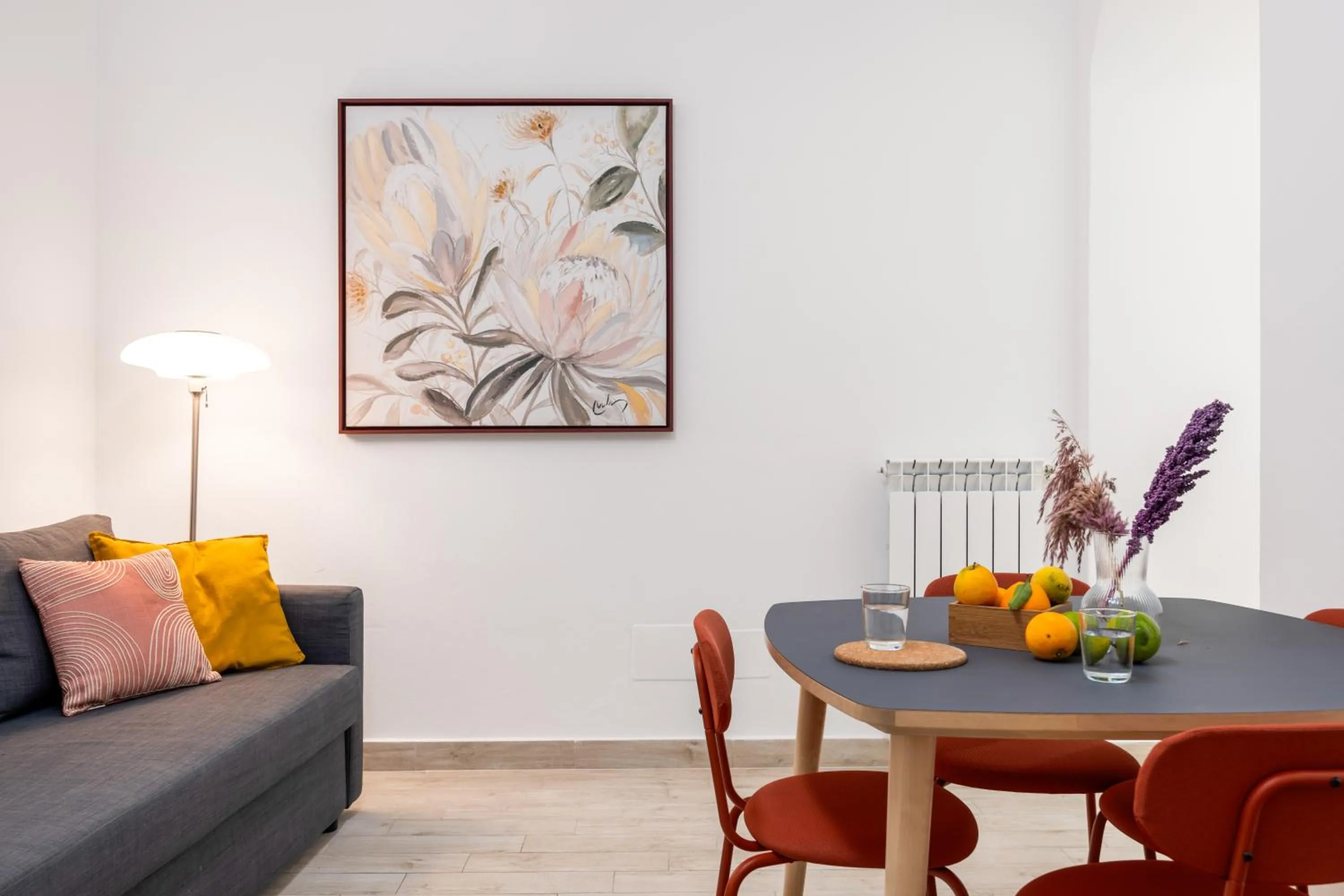Living room in Open Sicily Residence - Central Apartments Near Quattro Canti