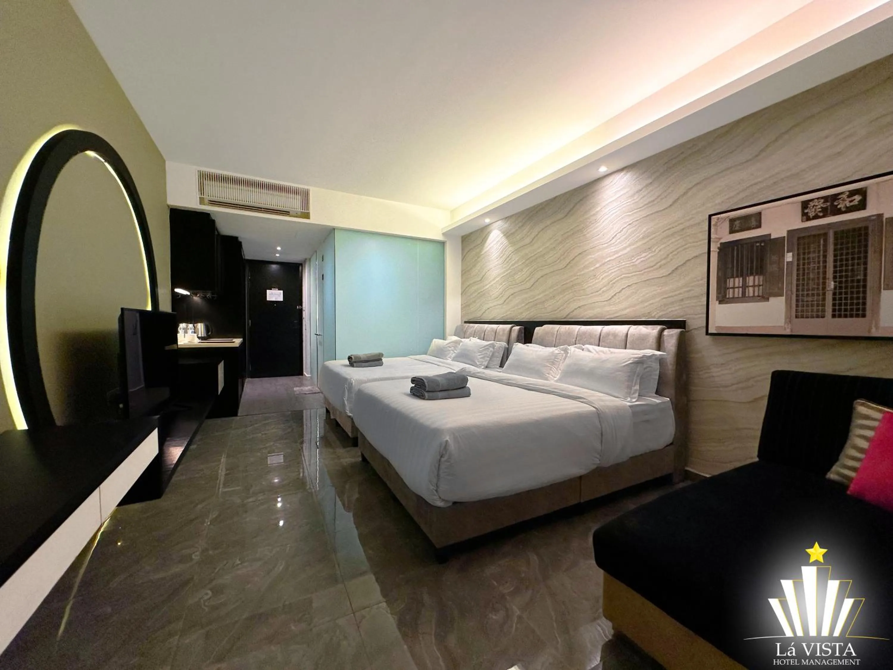 Bed in The Shore Hotel & Residences By Lá VISTA