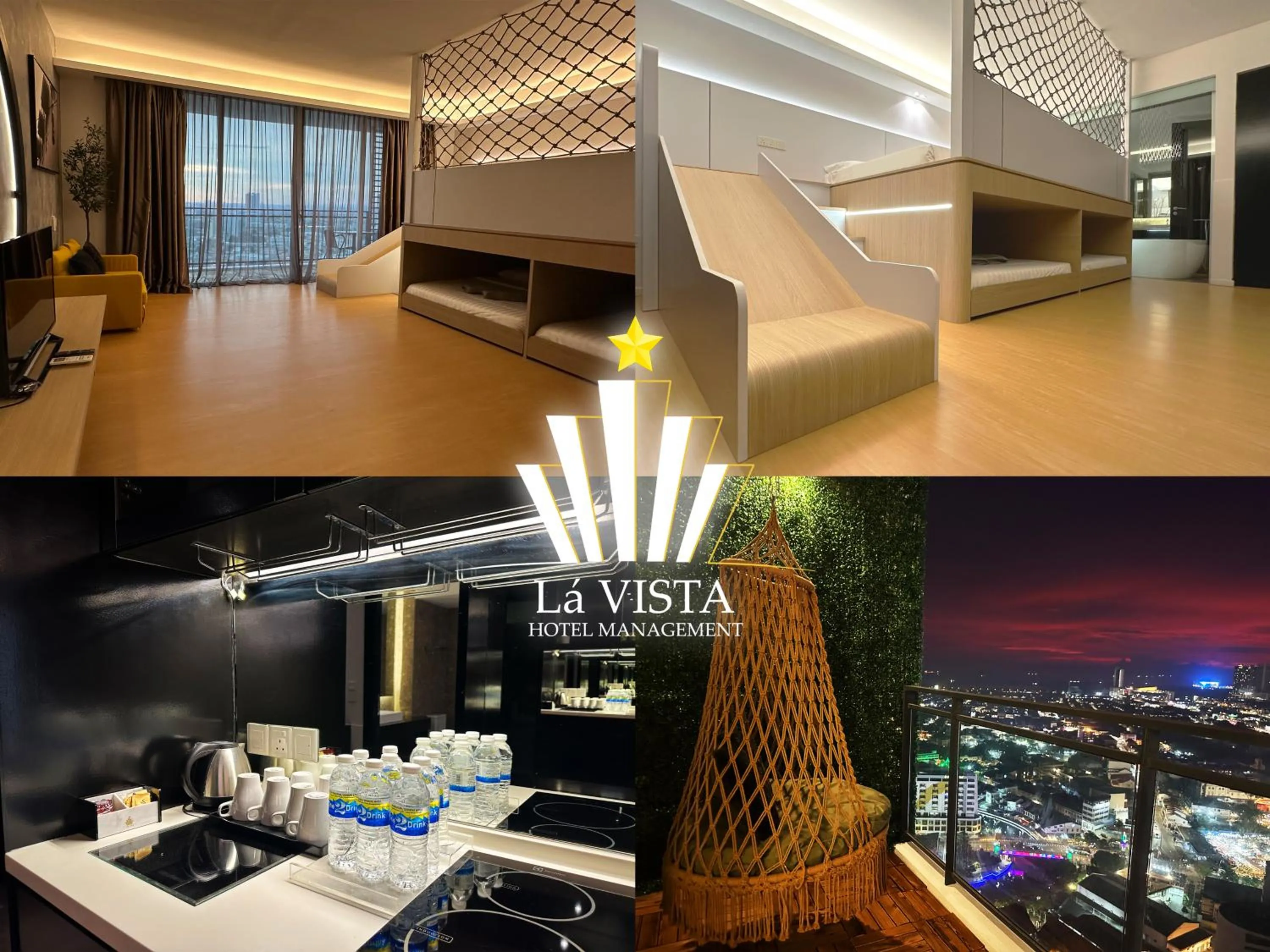 Living room in The Shore Hotel & Residences By Lá VISTA