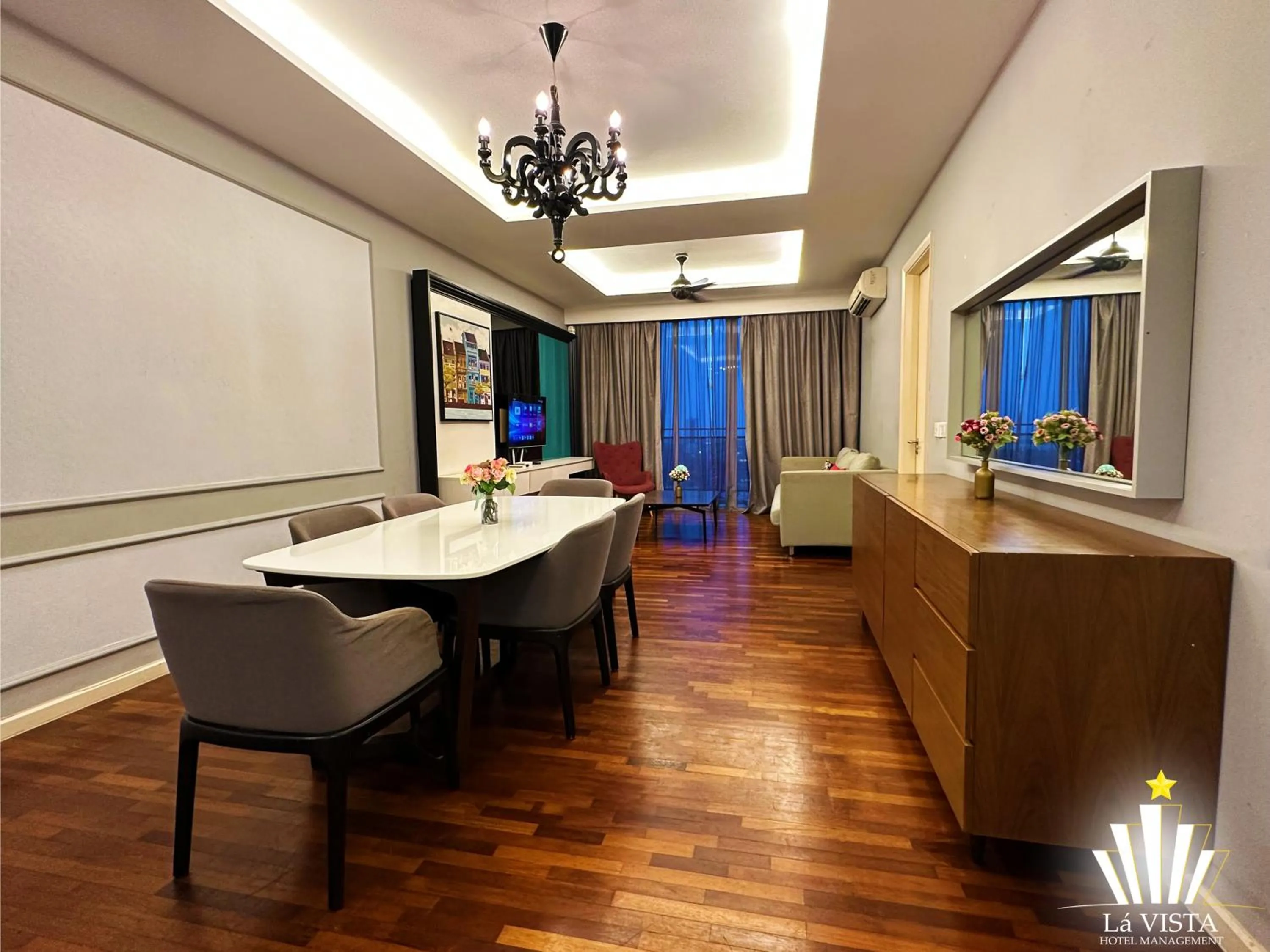 Living room in The Shore Hotel & Residences By Lá VISTA