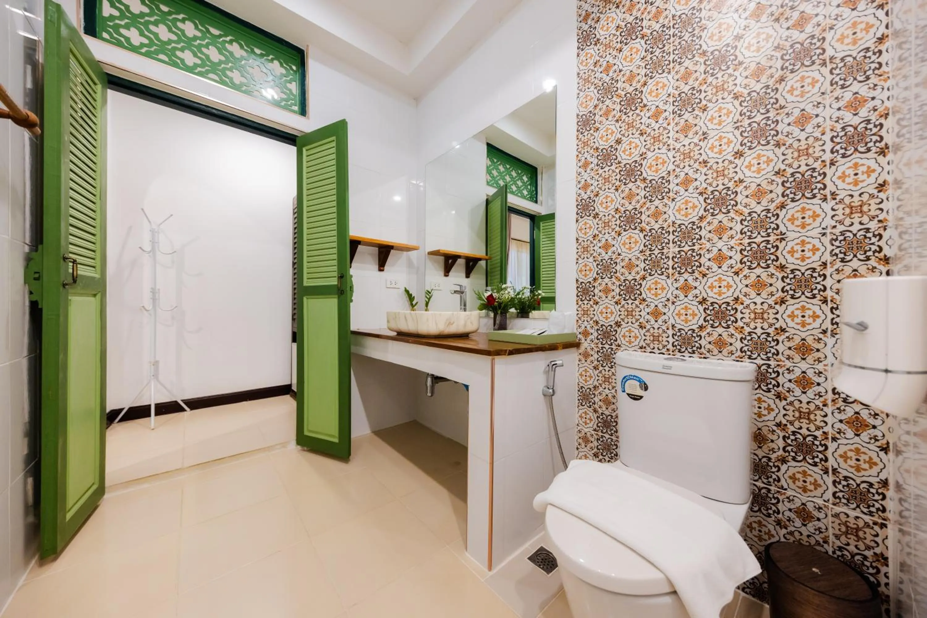 Toilet in Teewana Resort Chiang Mai