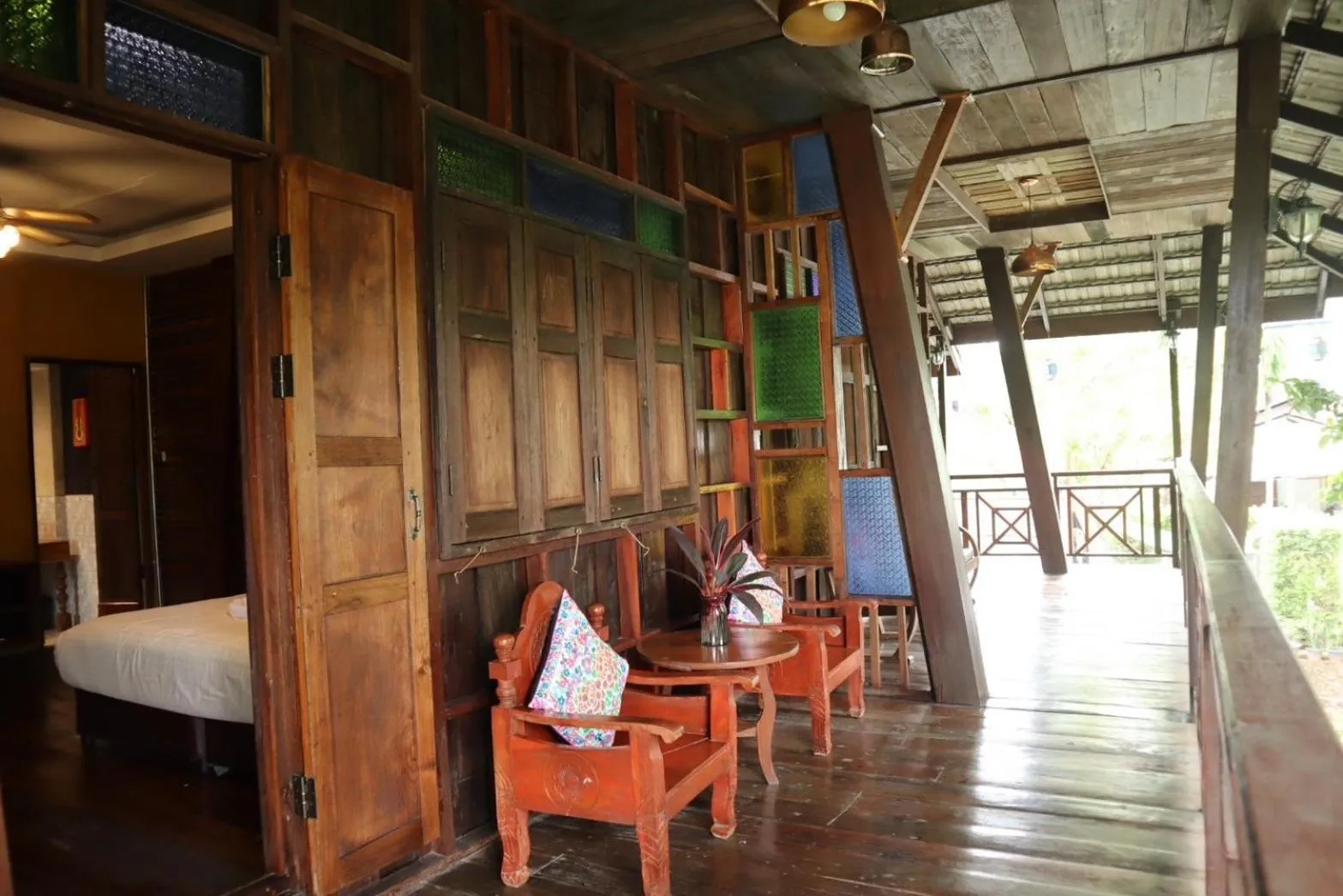 Balcony/Terrace in Chiang Mai Las Orquideas Resort