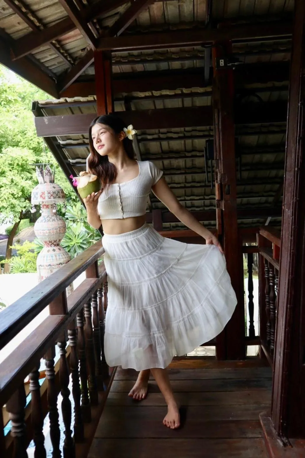 Balcony/Terrace in Chiang Mai Las Orquideas Resort