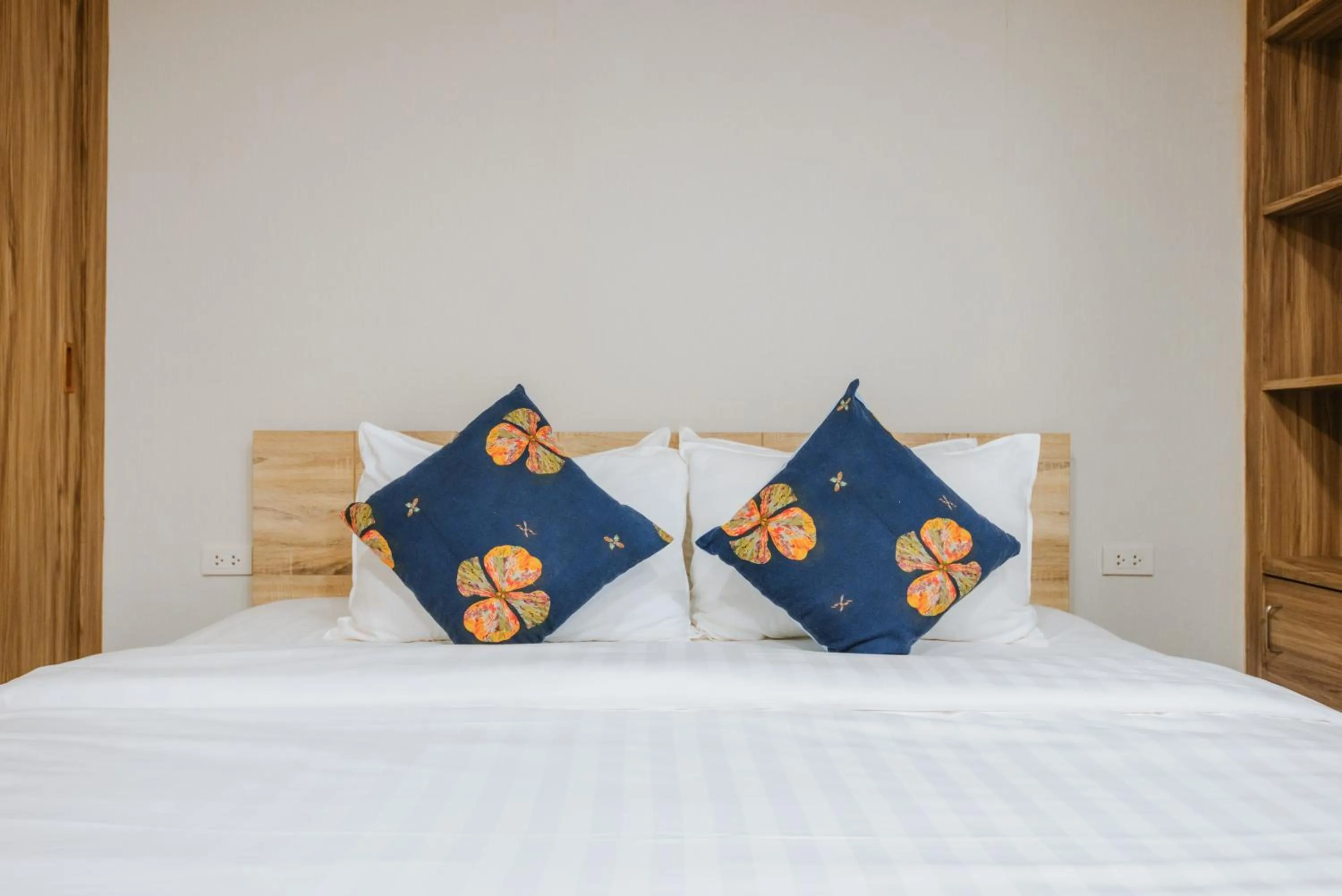 Bed in Teewana Resort Chiang Mai