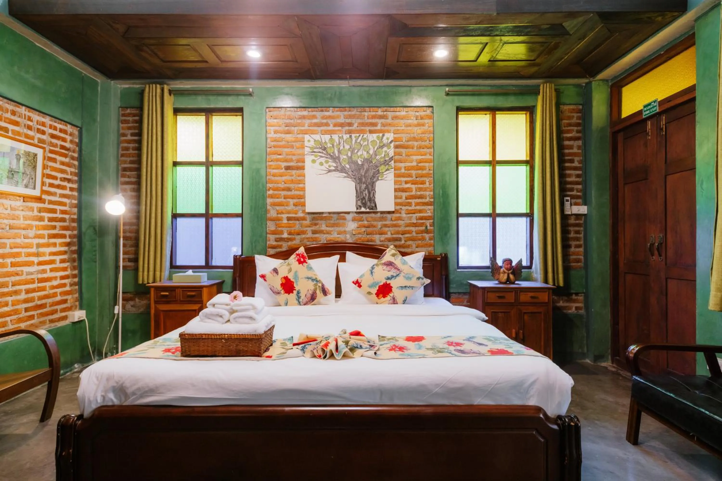 Bedroom, Bed in Teewana Resort Chiang Mai