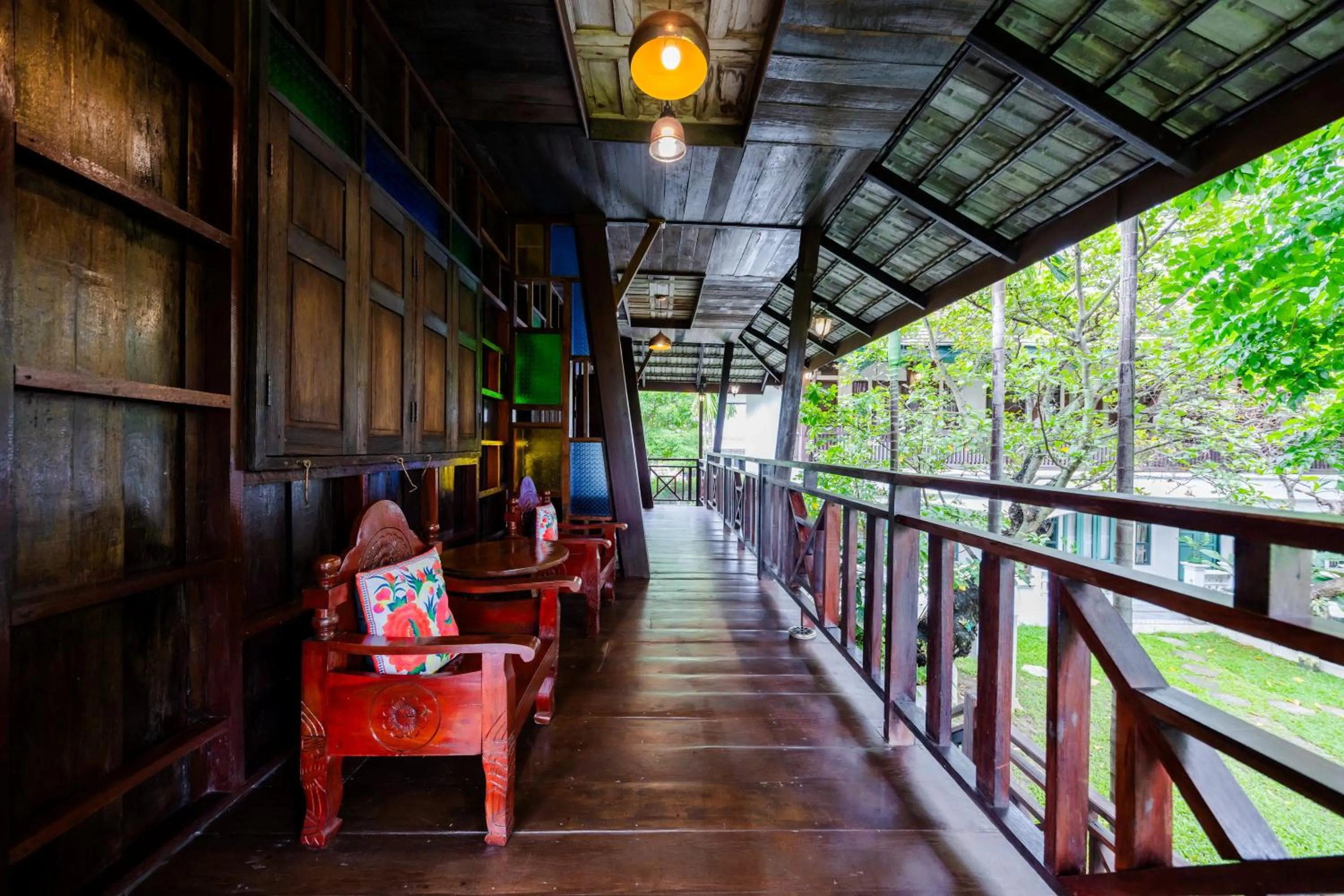 Balcony/Terrace in Teewana Resort Chiang Mai