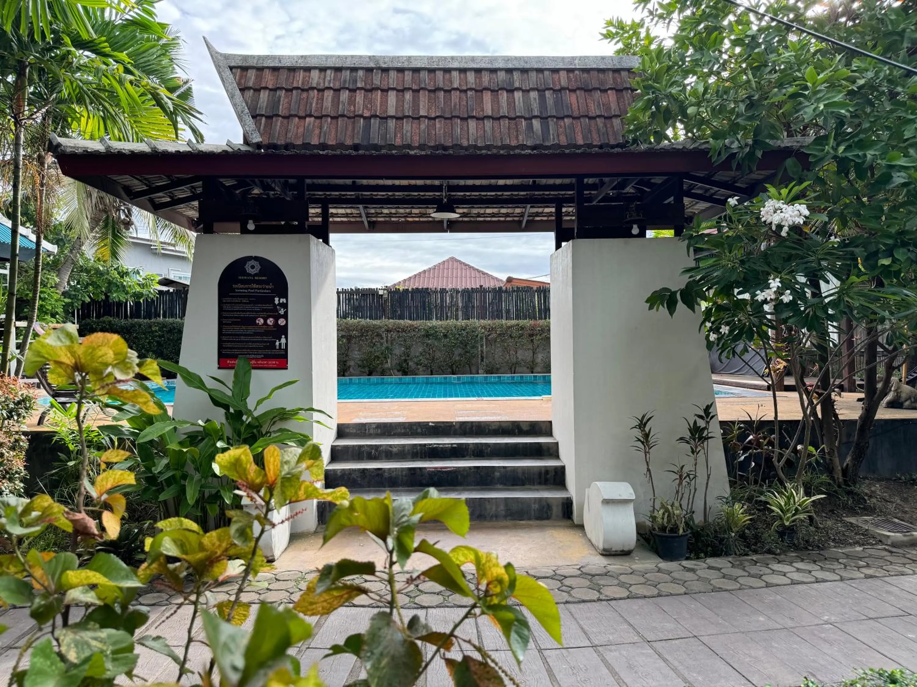 Swimming pool in Chiang Mai Las Orquideas Resort