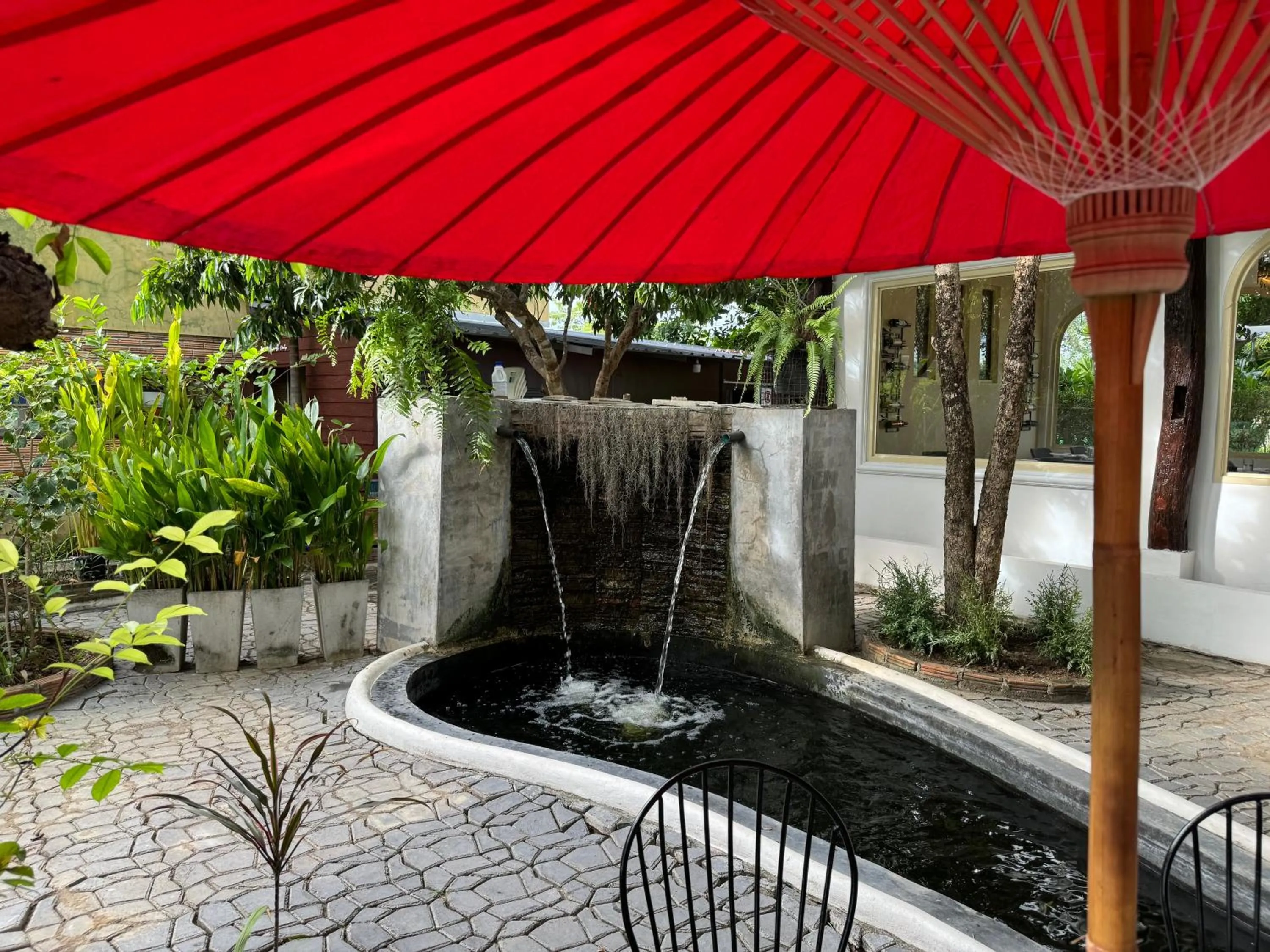 Patio in Chiang Mai Las Orquideas Resort