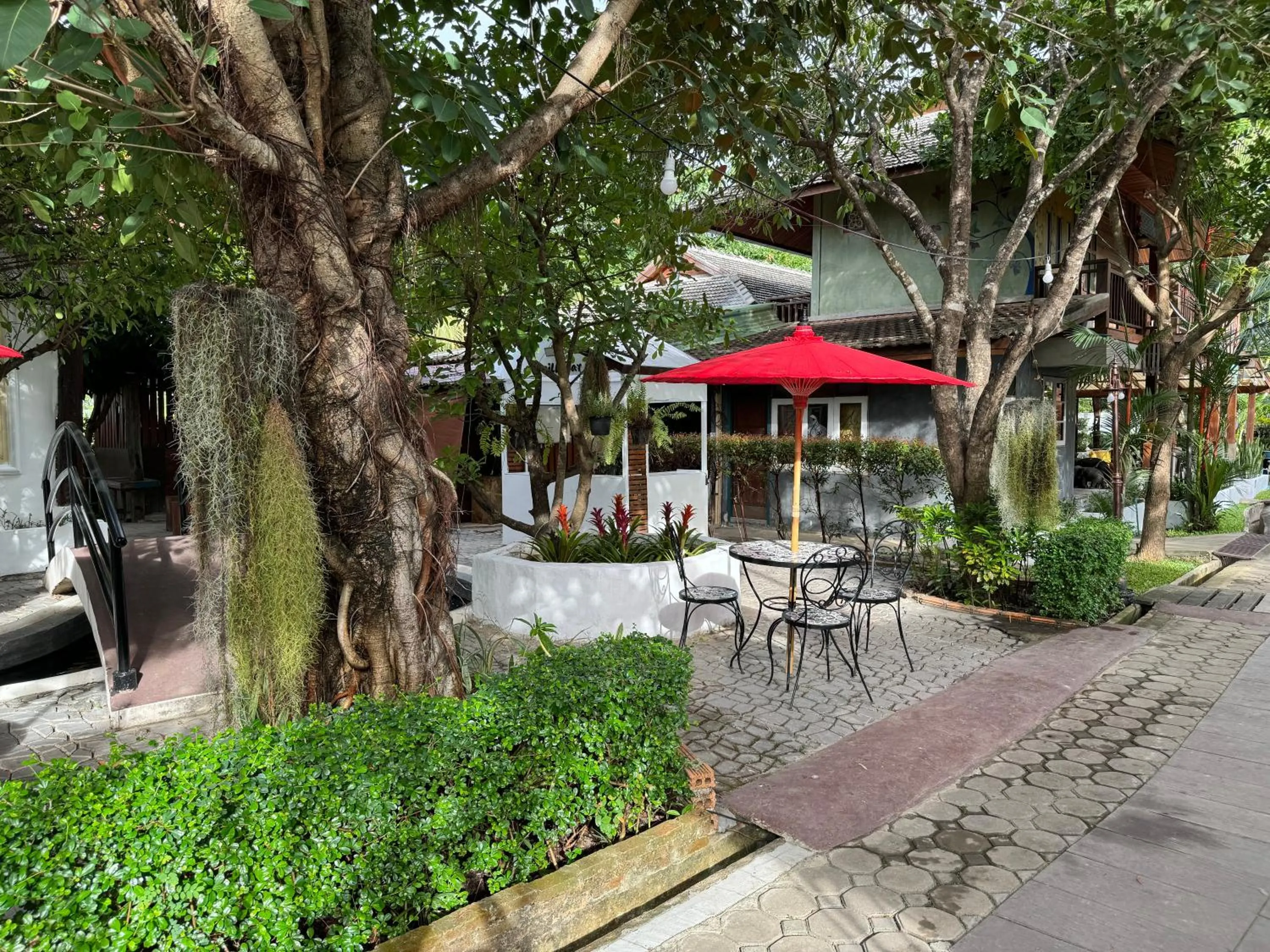 Seating area in Chiang Mai Las Orquideas Resort