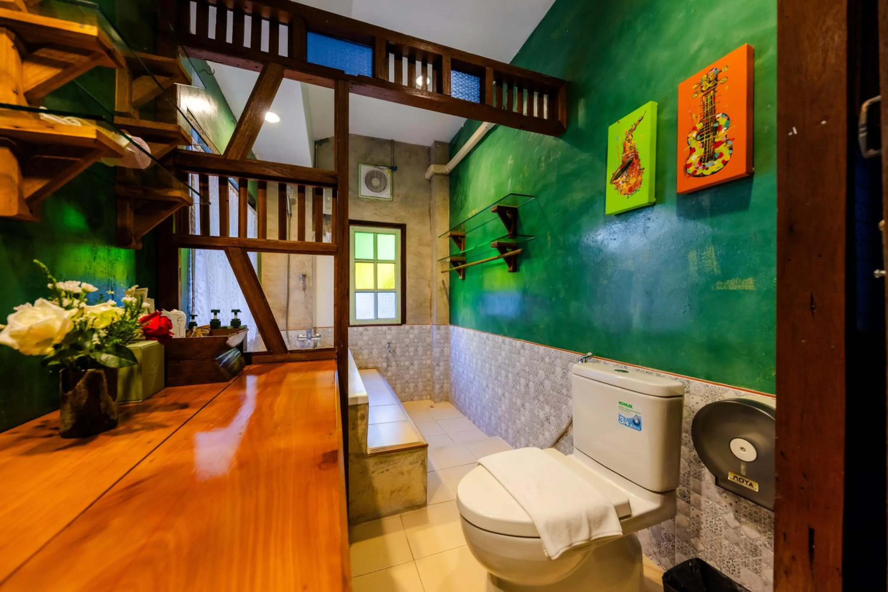 Bathroom in Teewana Resort Chiang Mai