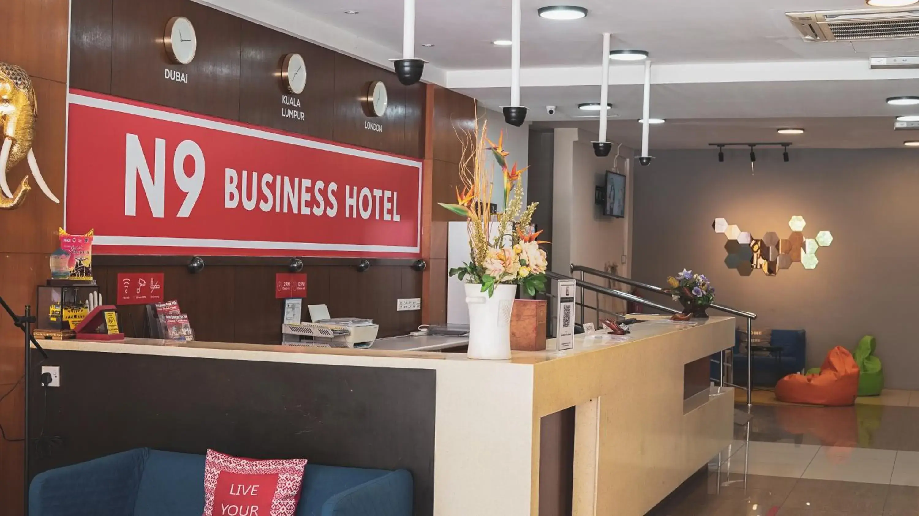 Lobby or reception in N9 Business Hotel Sdn Bhd Lobby or reception in N9 Business Hotel Sdn Bhd