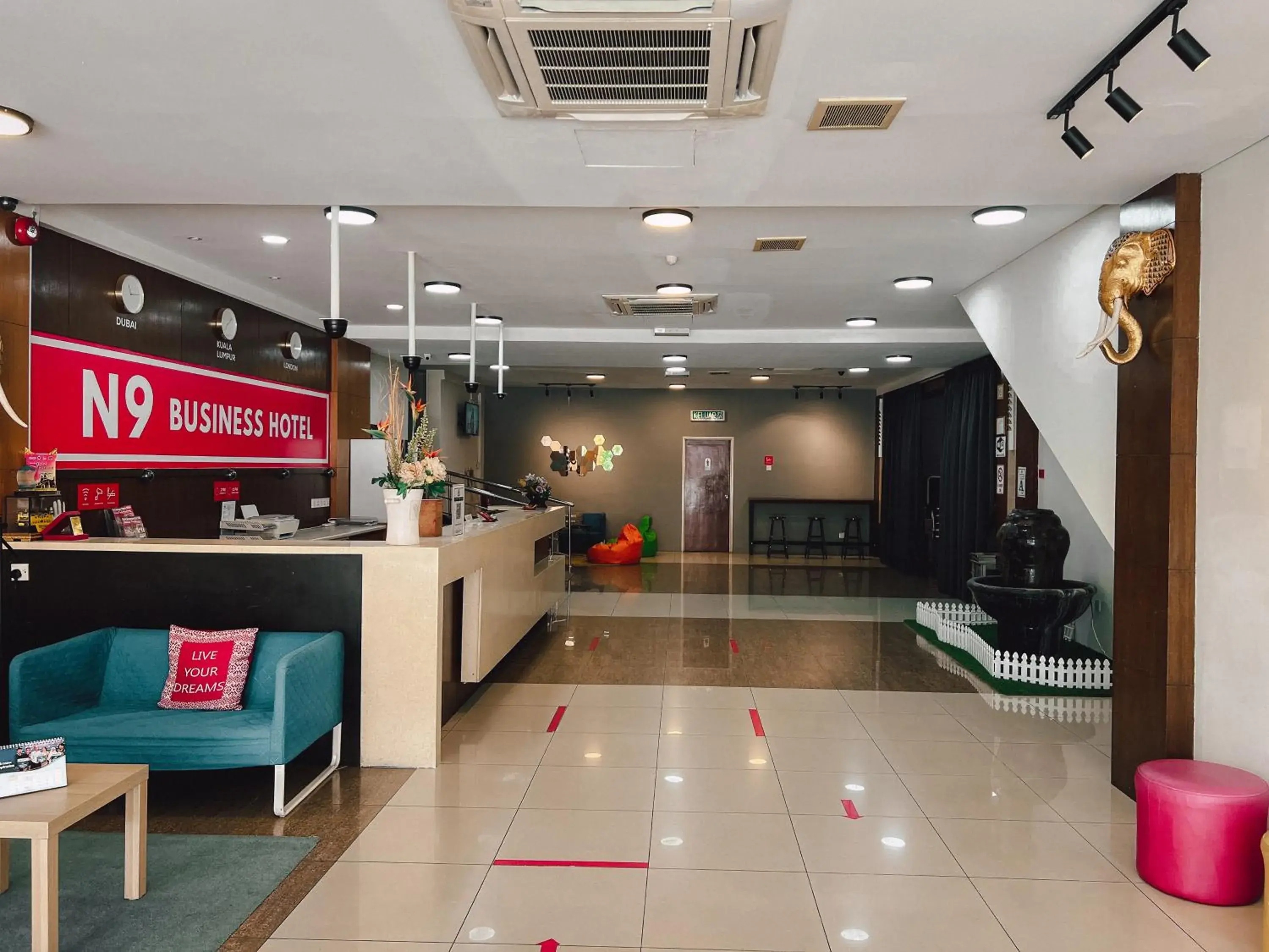 Lobby or reception in N9 Business Hotel Sdn Bhd Lobby or reception in N9 Business Hotel Sdn Bhd