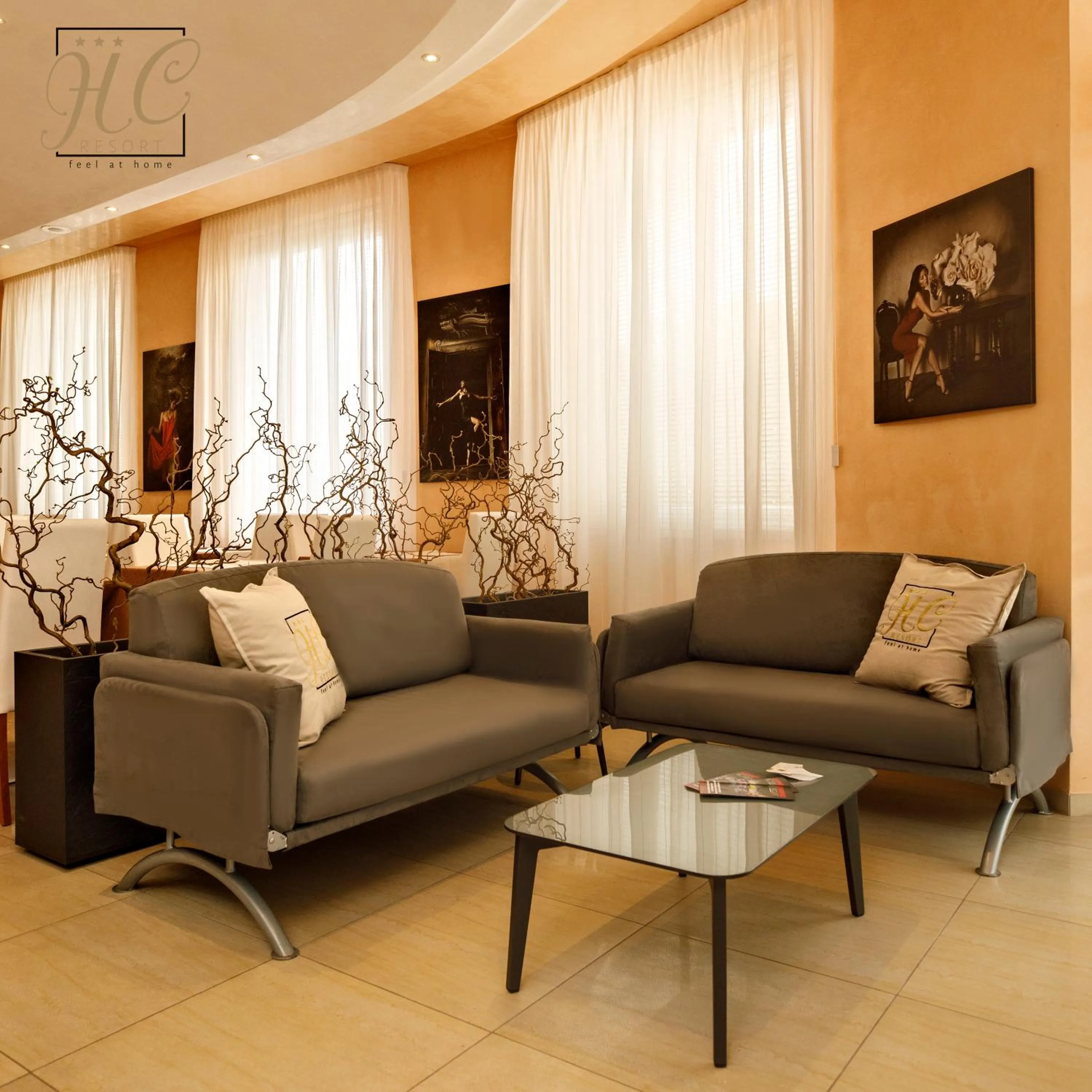 Living room in Hotel Hc Resort Lignano