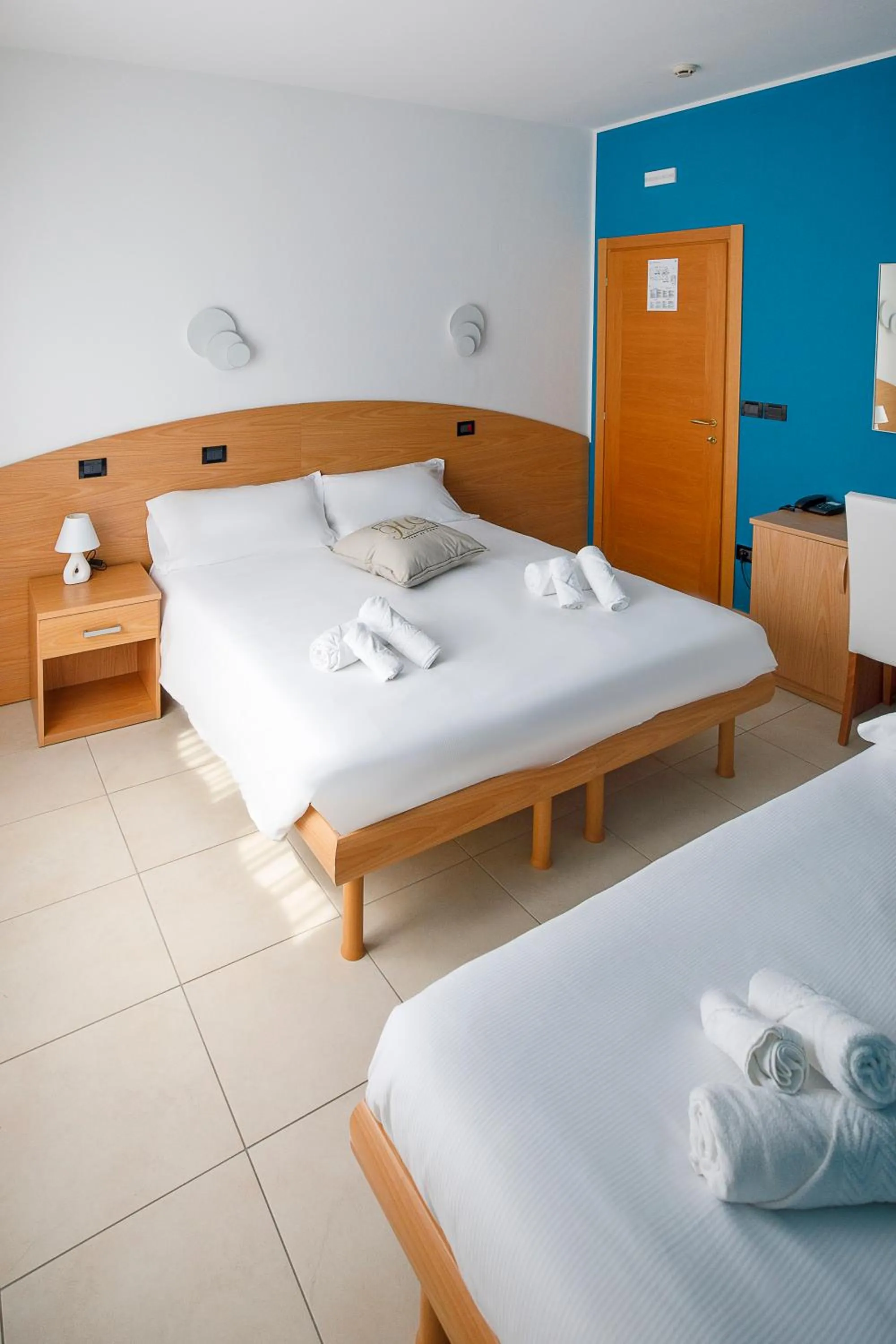 Bedroom, Bed in Hotel Hc Resort Lignano