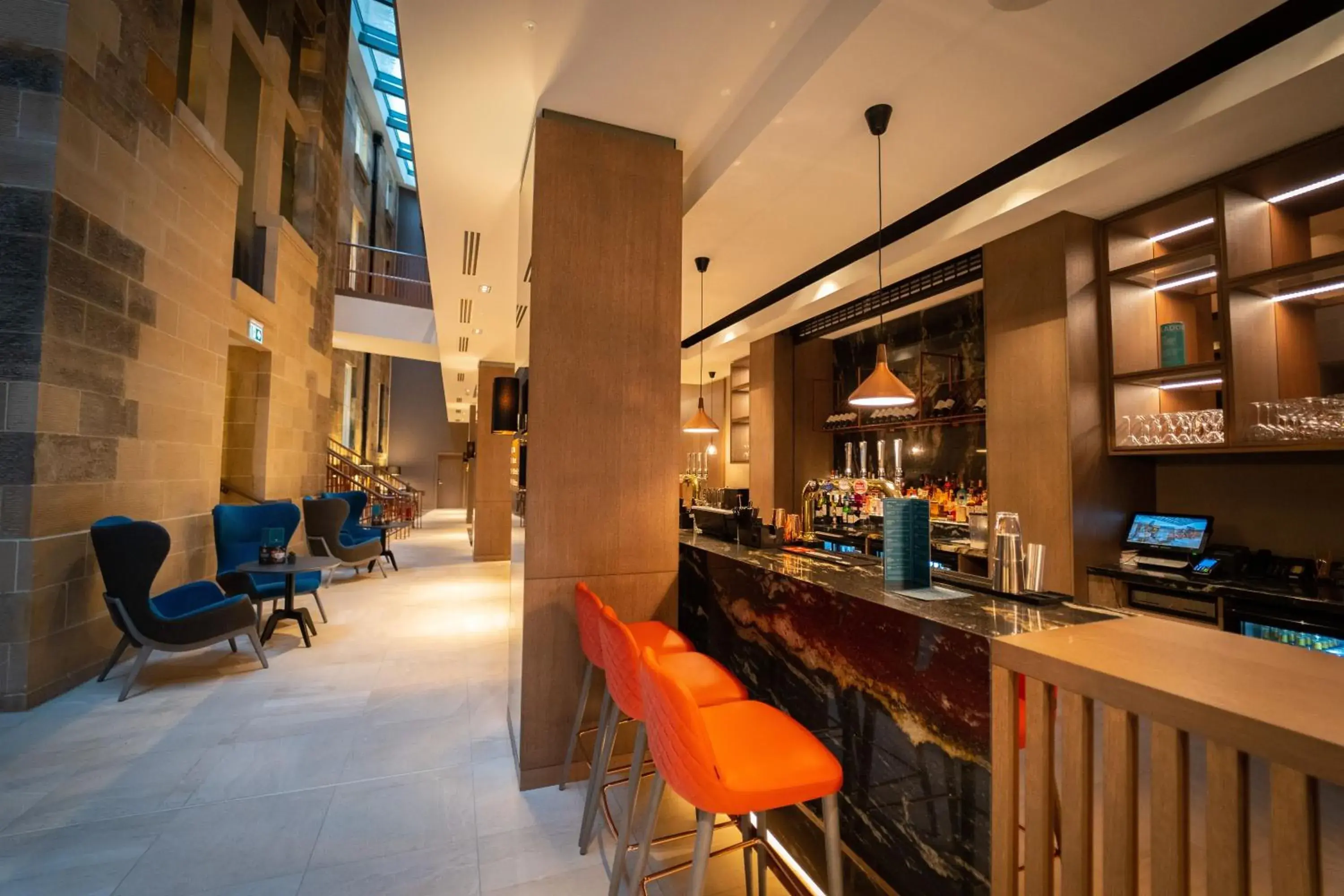 Lounge or bar in Clayton Hotel Glasgow City Lounge or bar in Clayton Hotel Glasgow City