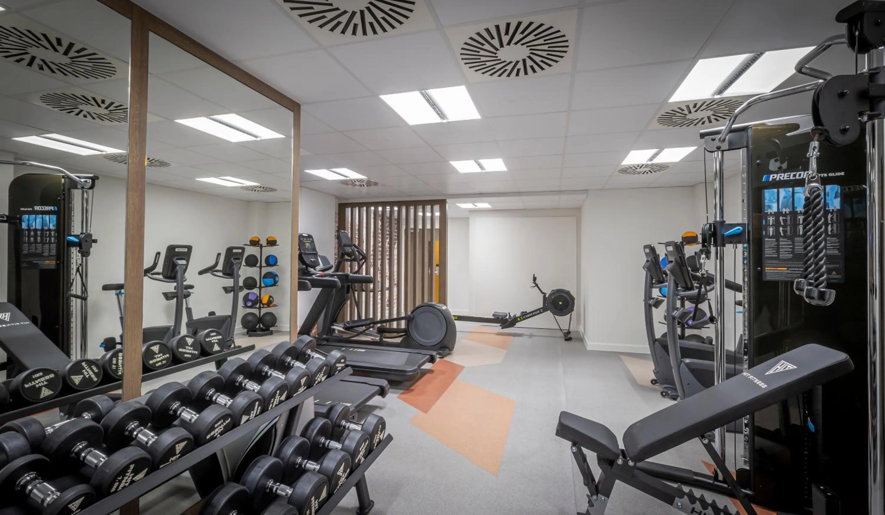 Fitness centre/facilities in Clayton Hotel Glasgow City