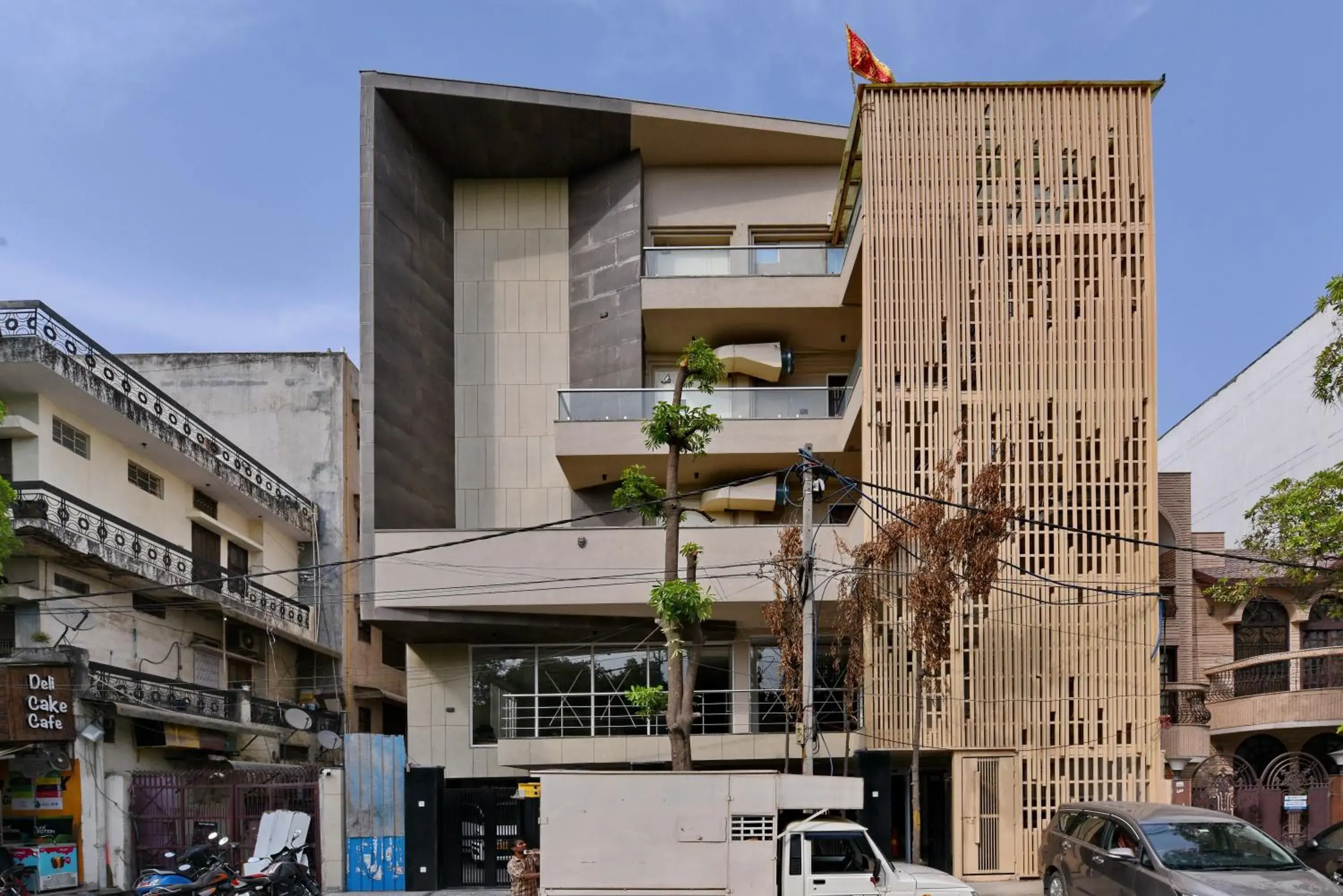 Property building in Hotel Leo Saffron - Pitampura Property building in Hotel Leo Saffron - Pitampura