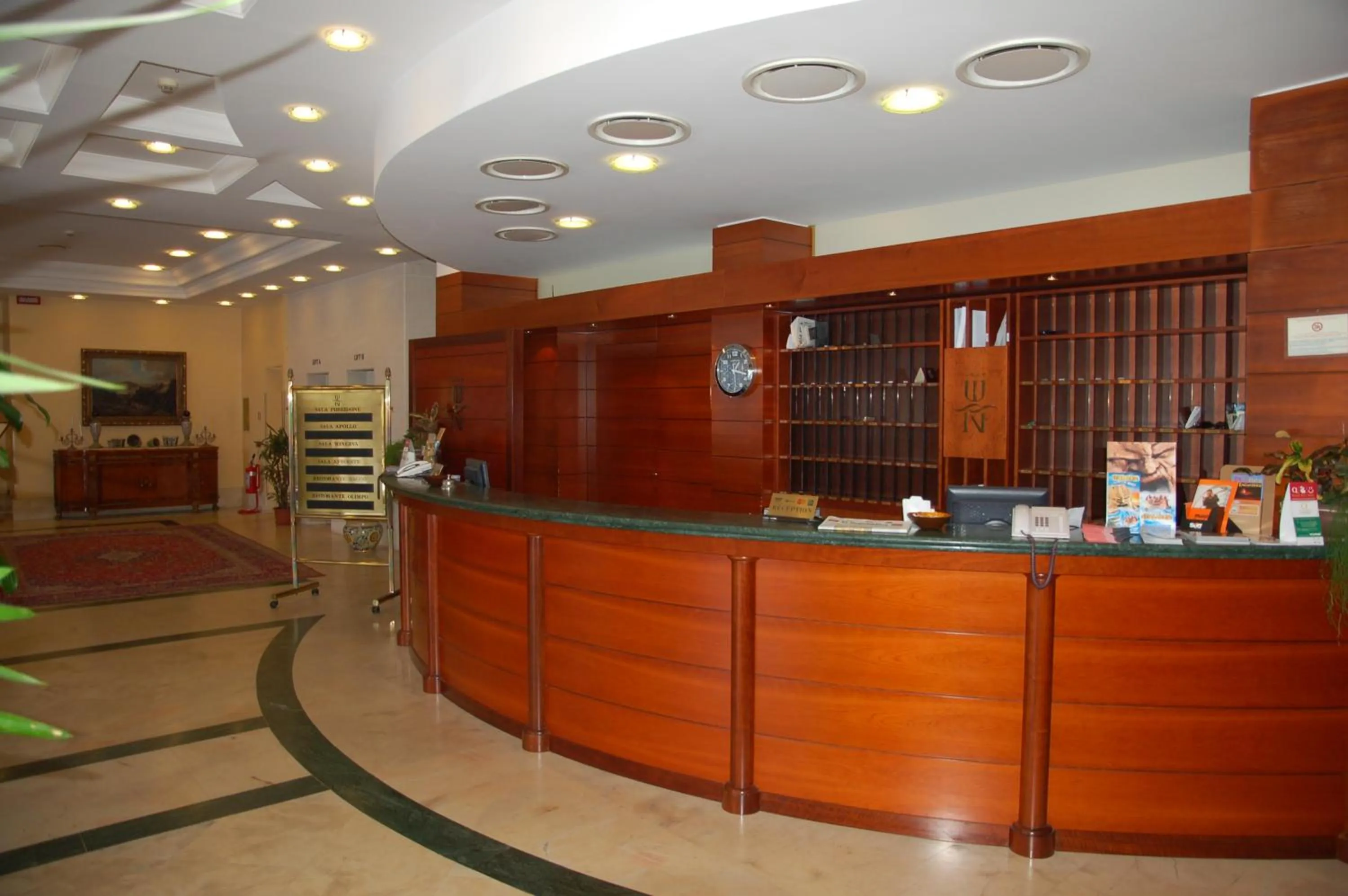 Lobby or reception in Hotel Nettuno