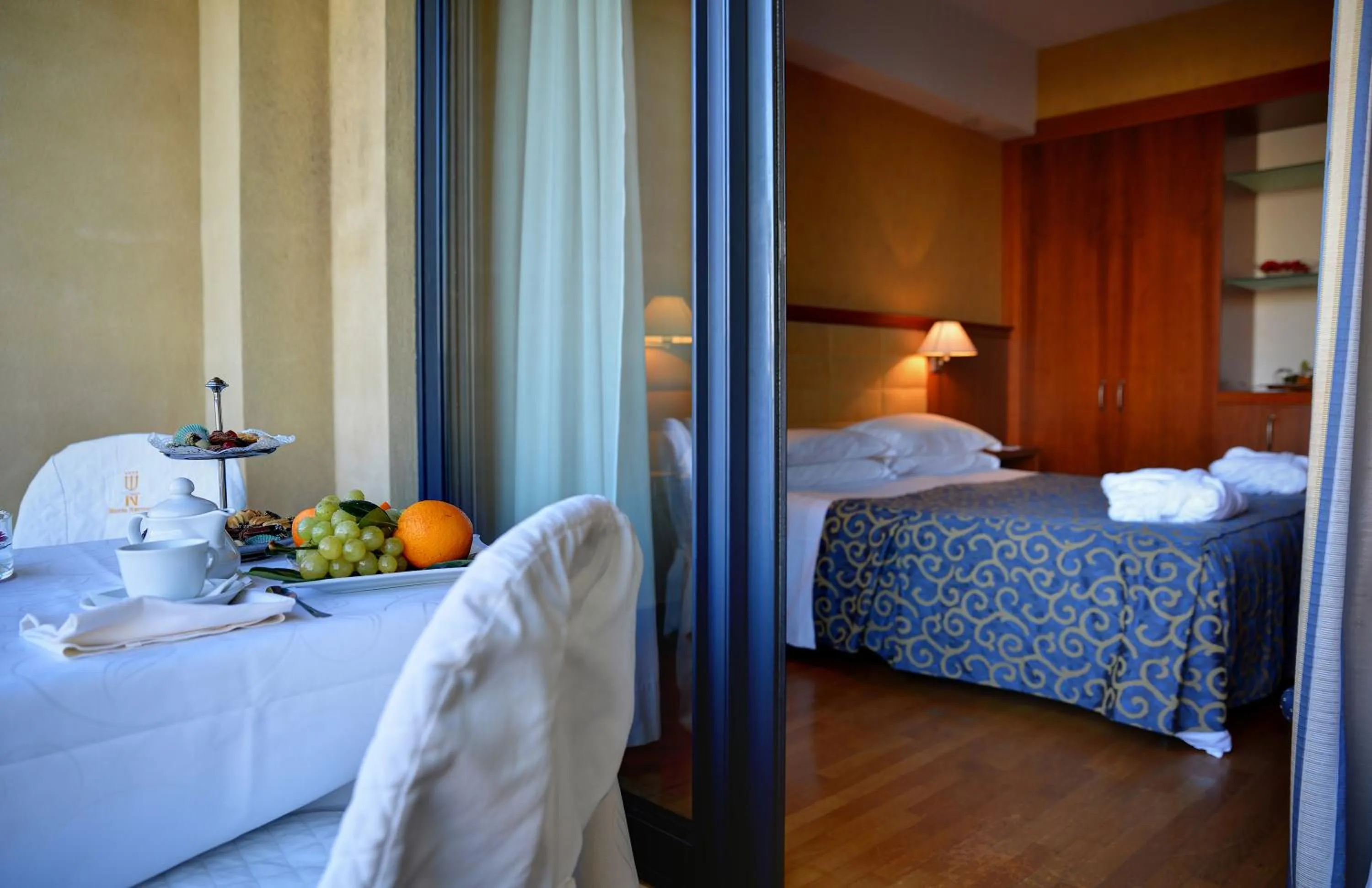 Bed in Hotel Nettuno