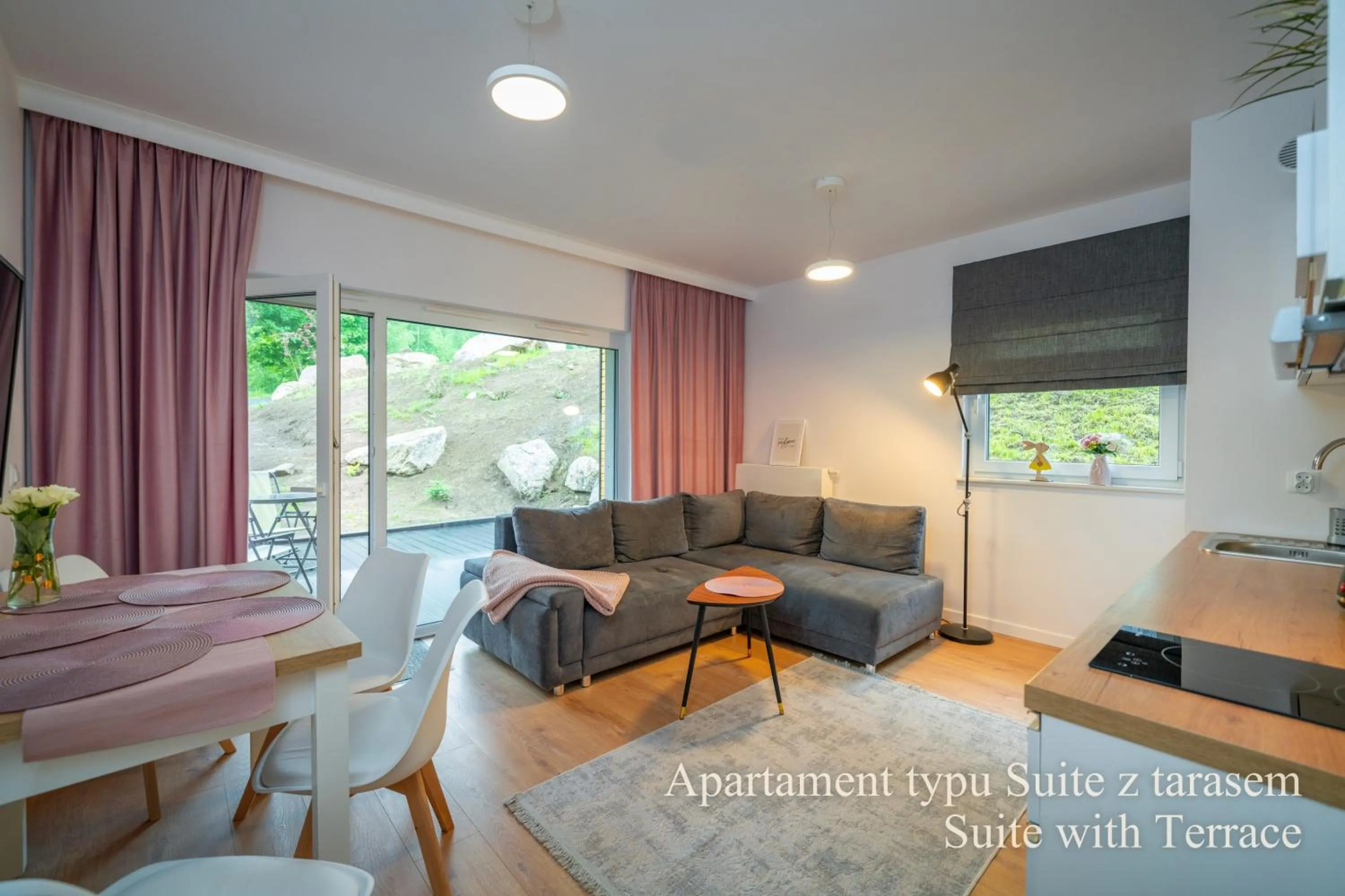 Living room in RentPlanet - Apartamenty IzerSKI Resort