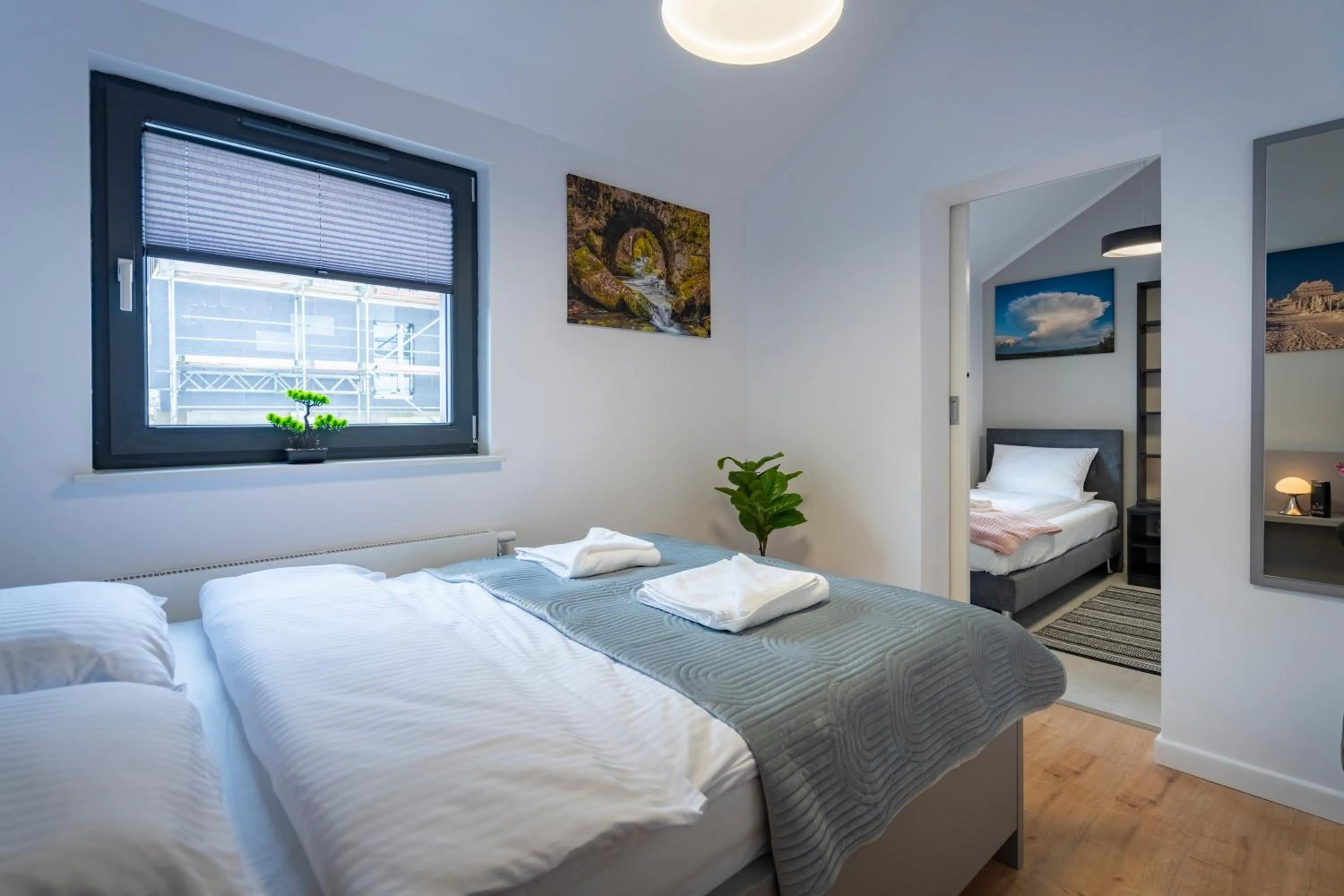 Bedroom, Bed in RentPlanet - Apartamenty IzerSKI Resort