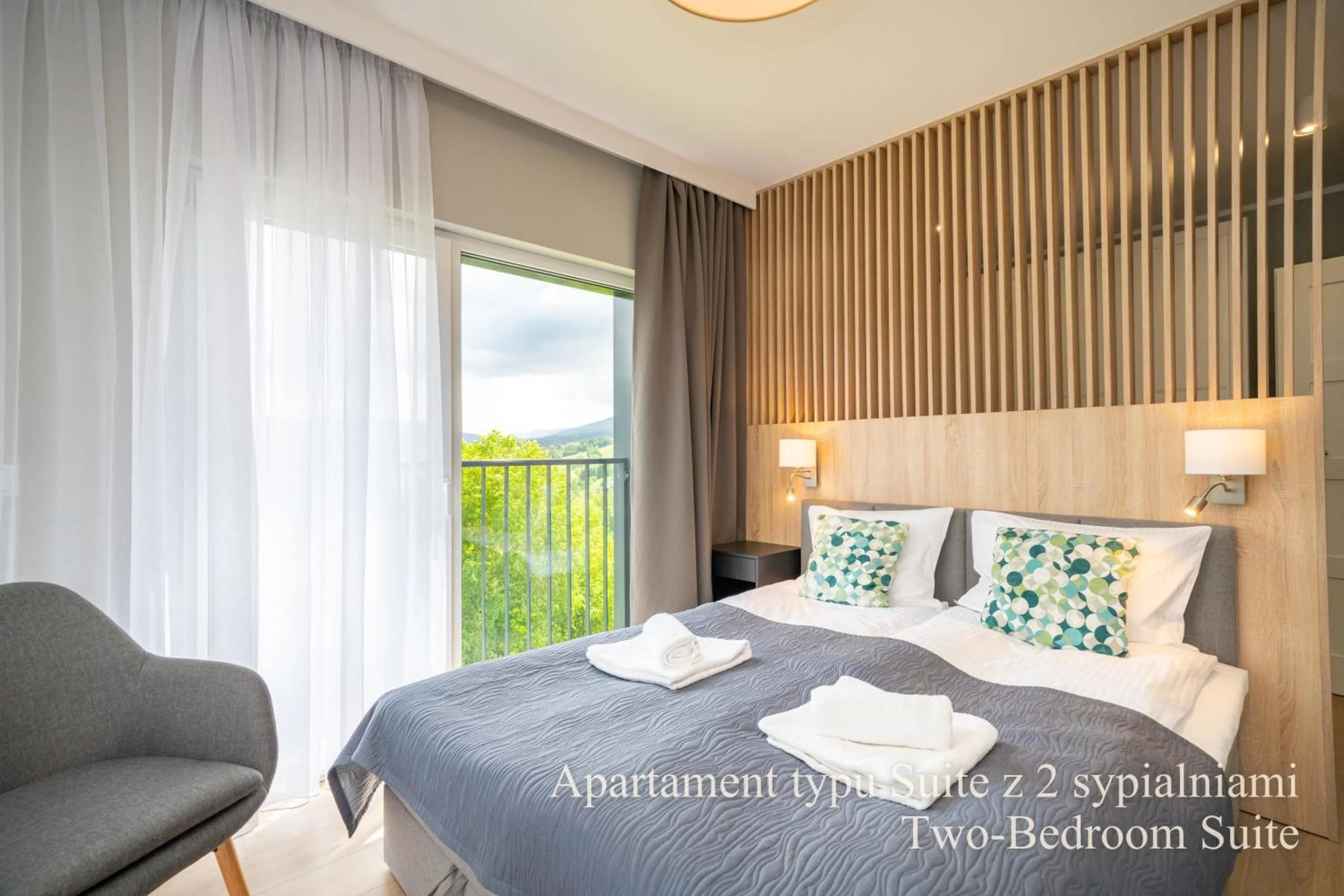 Bed in RentPlanet - Apartamenty IzerSKI Resort