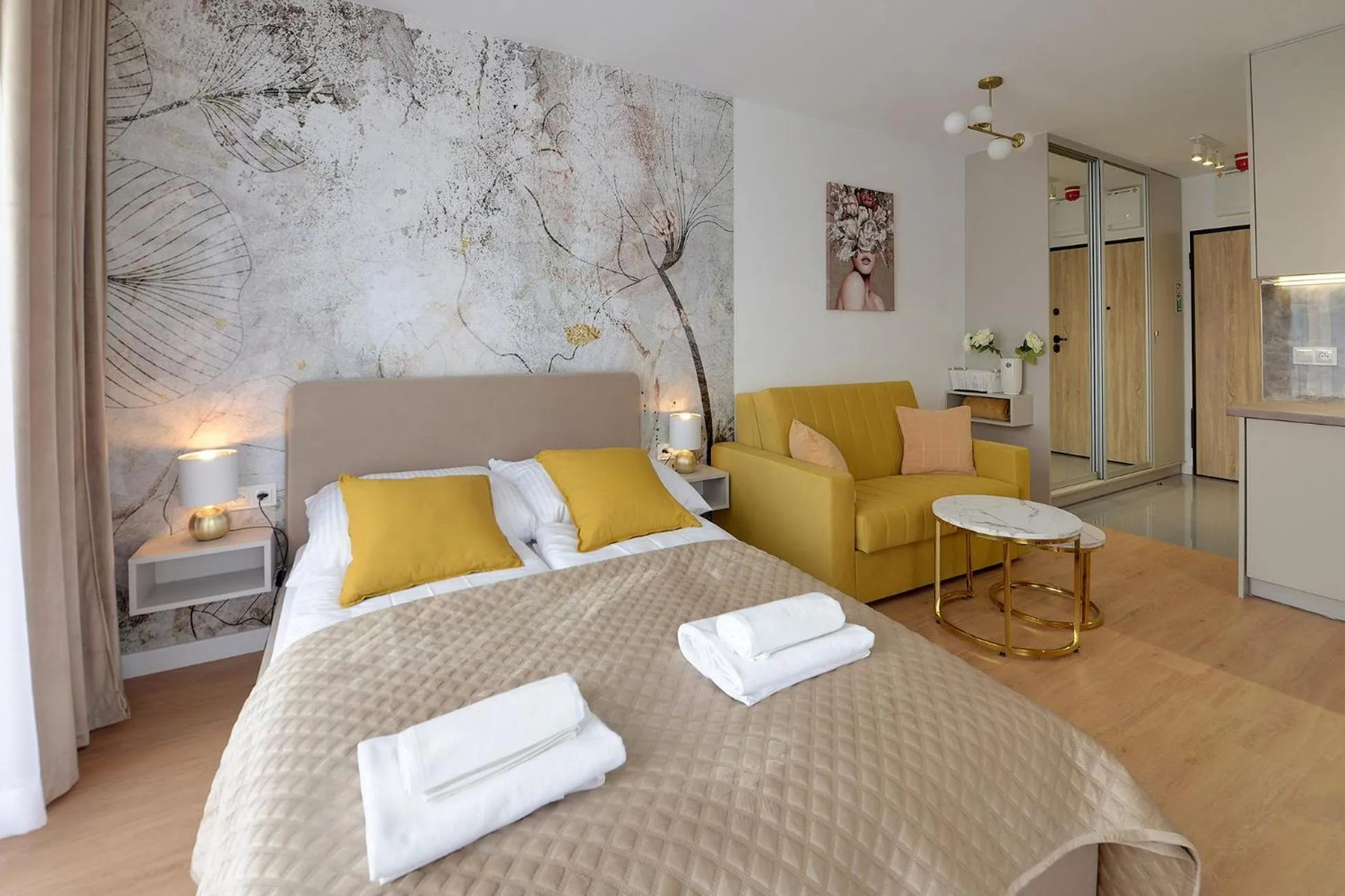 Bed in RentPlanet - Apartamenty IzerSKI Resort