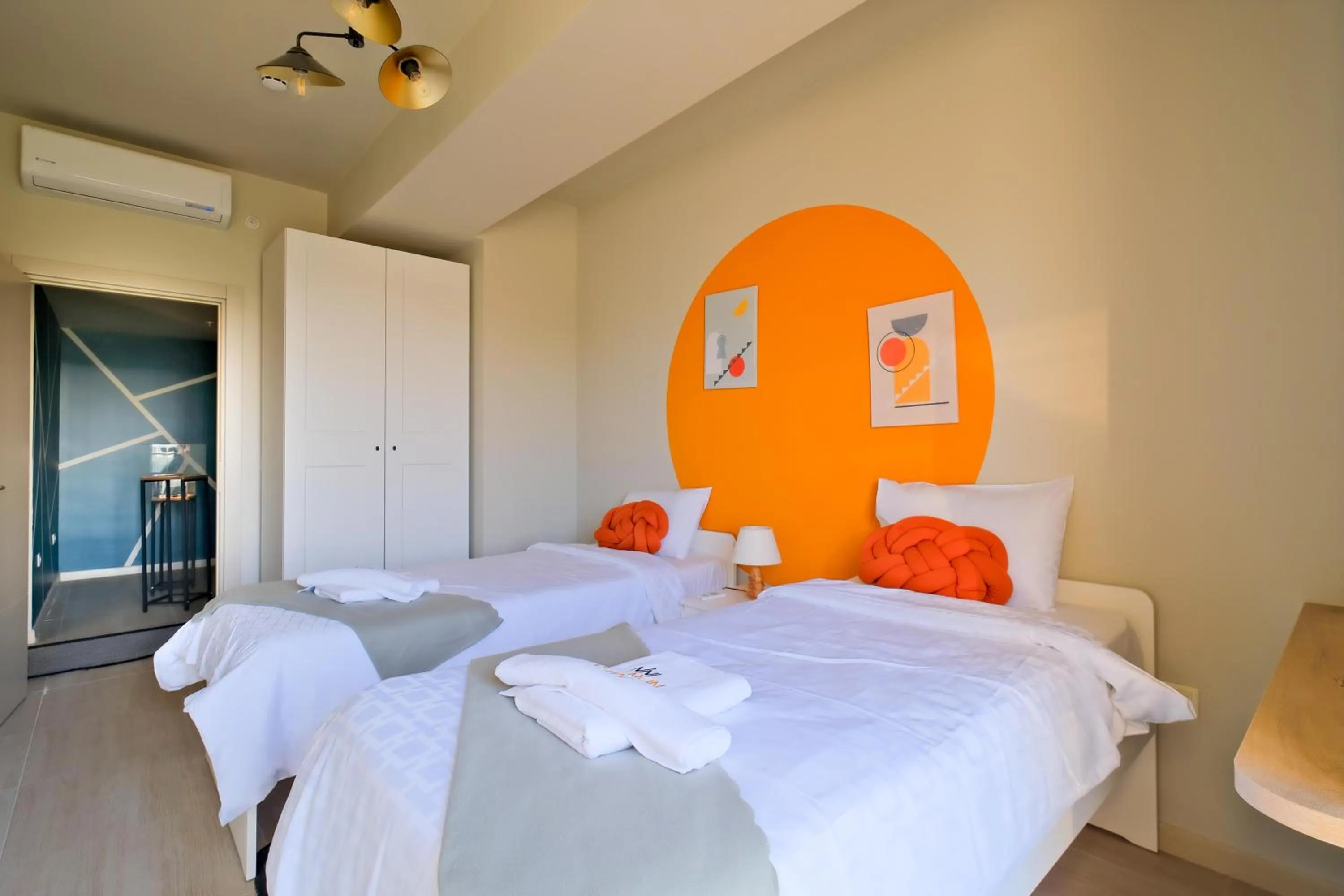 Bed in New Inn Hotel Cadde 54 Mall