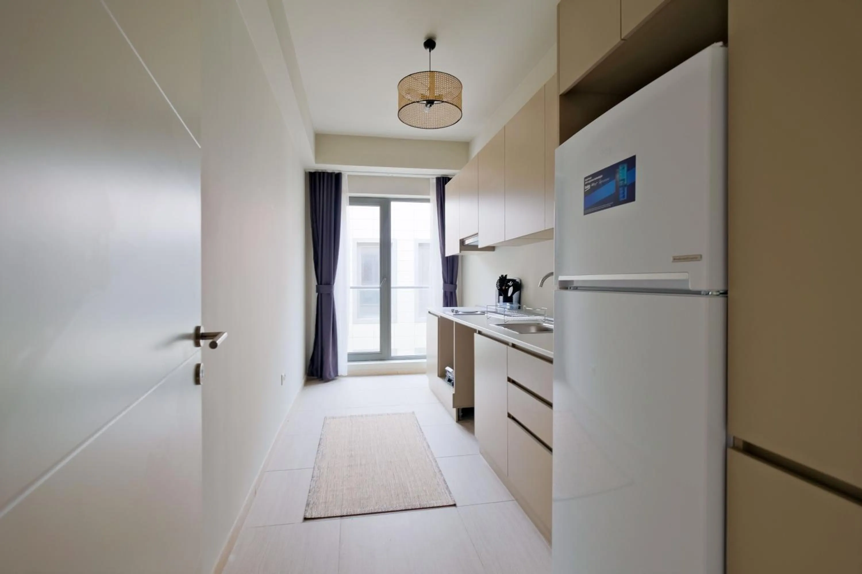 kitchen in New Inn Hotel Cadde 54 Mall