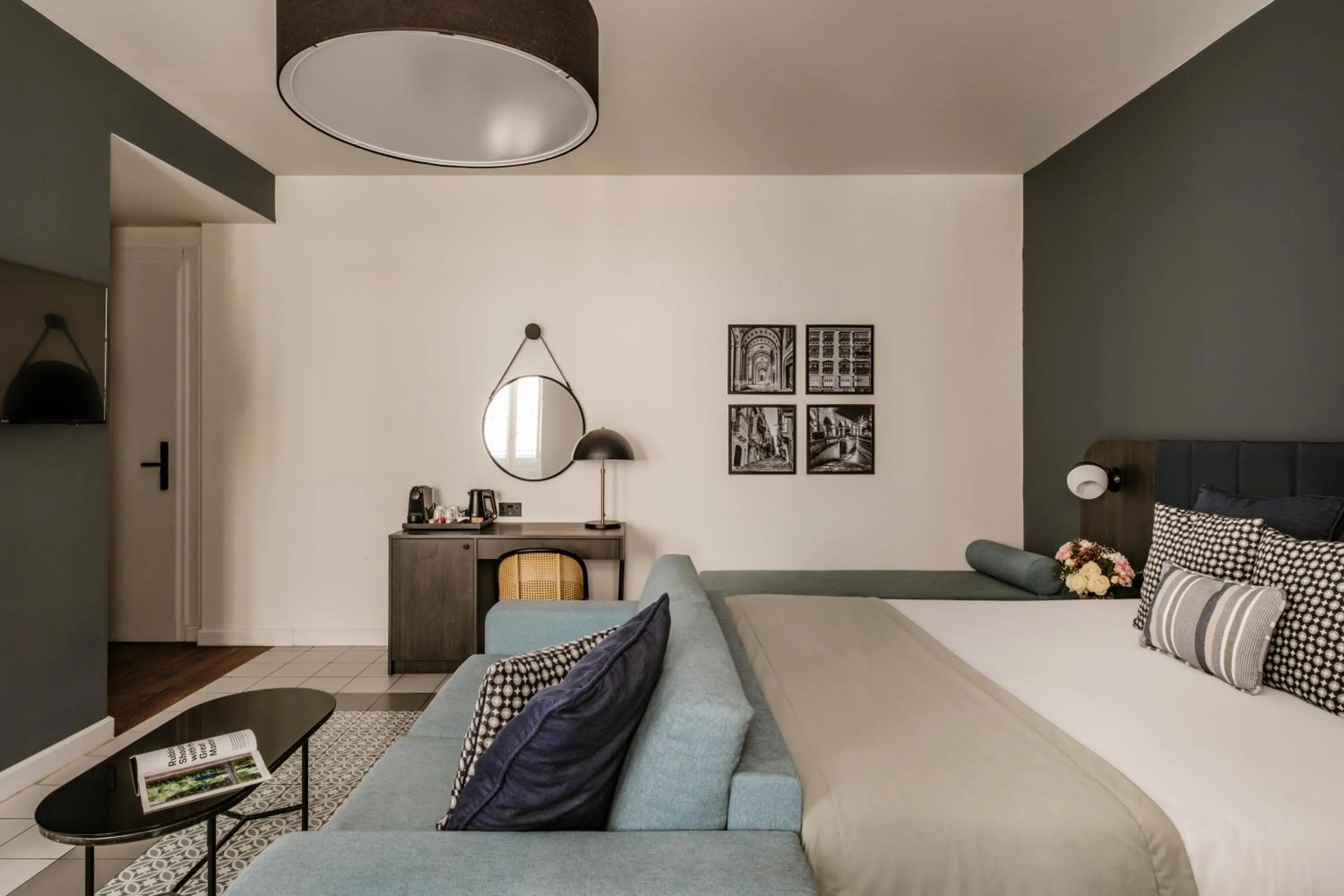 Bedroom, Bed in Palazzo Ignazio