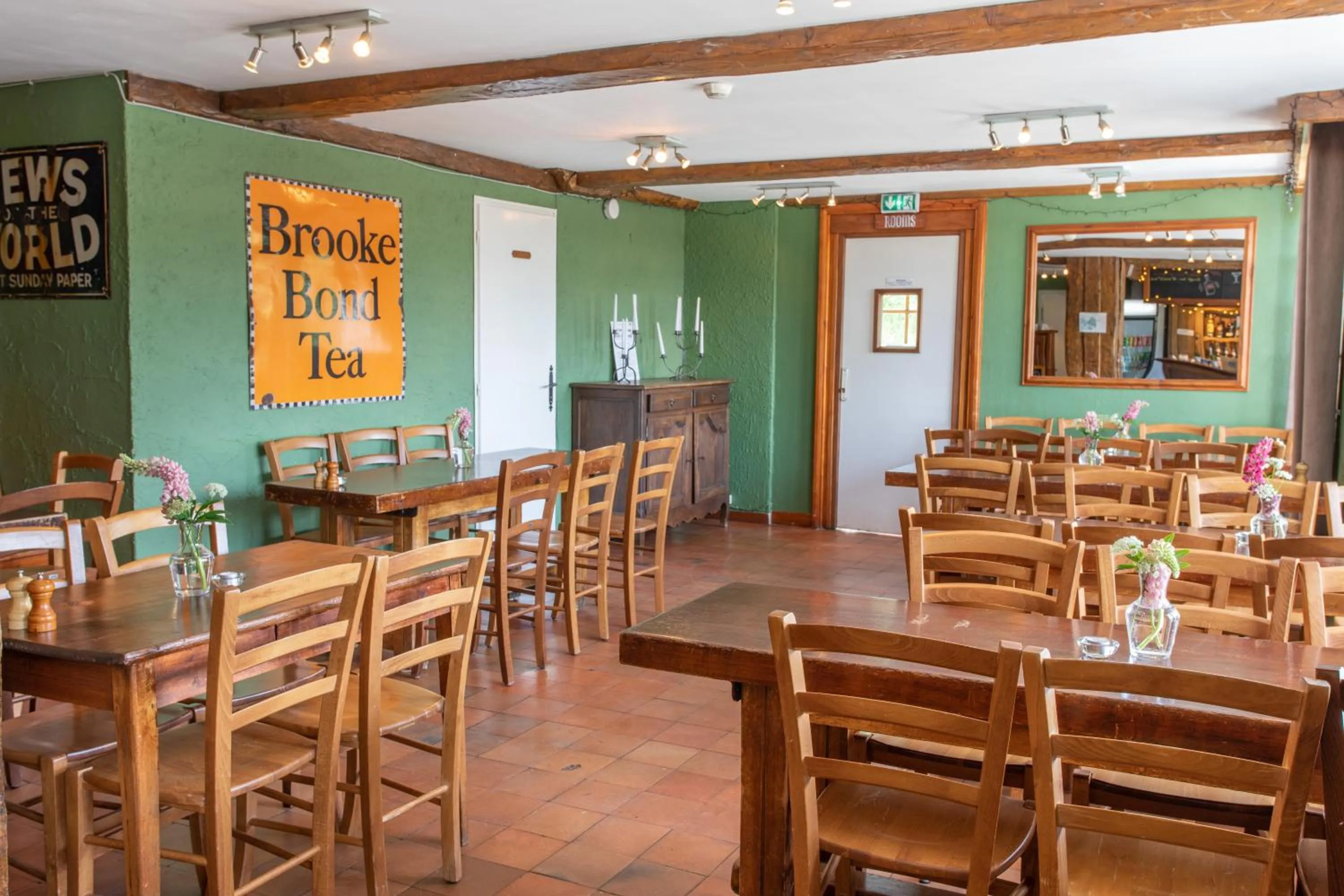 Restaurant/places to eat in Hotel le Chamois