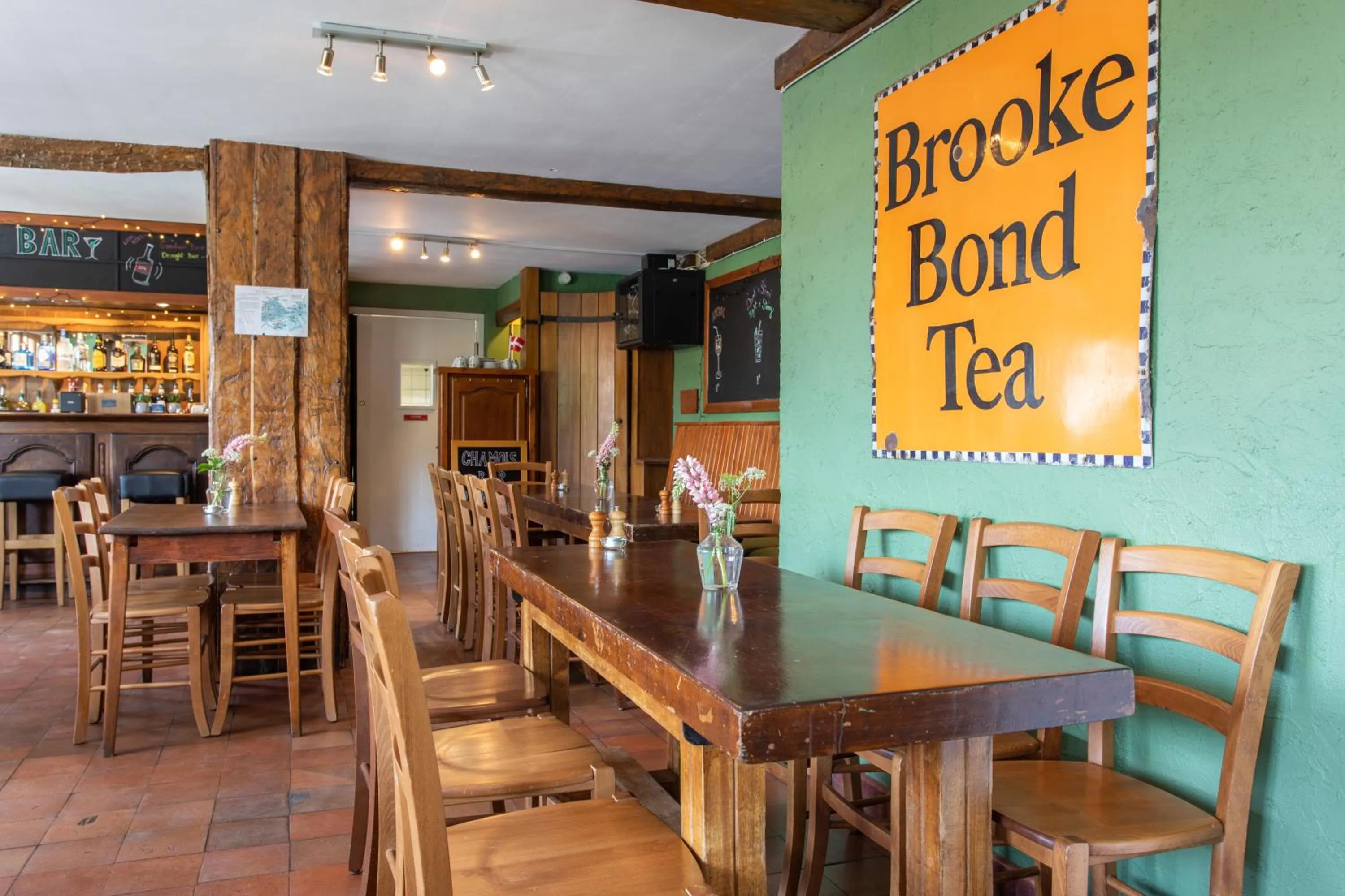 Restaurant/places to eat in Hotel le Chamois