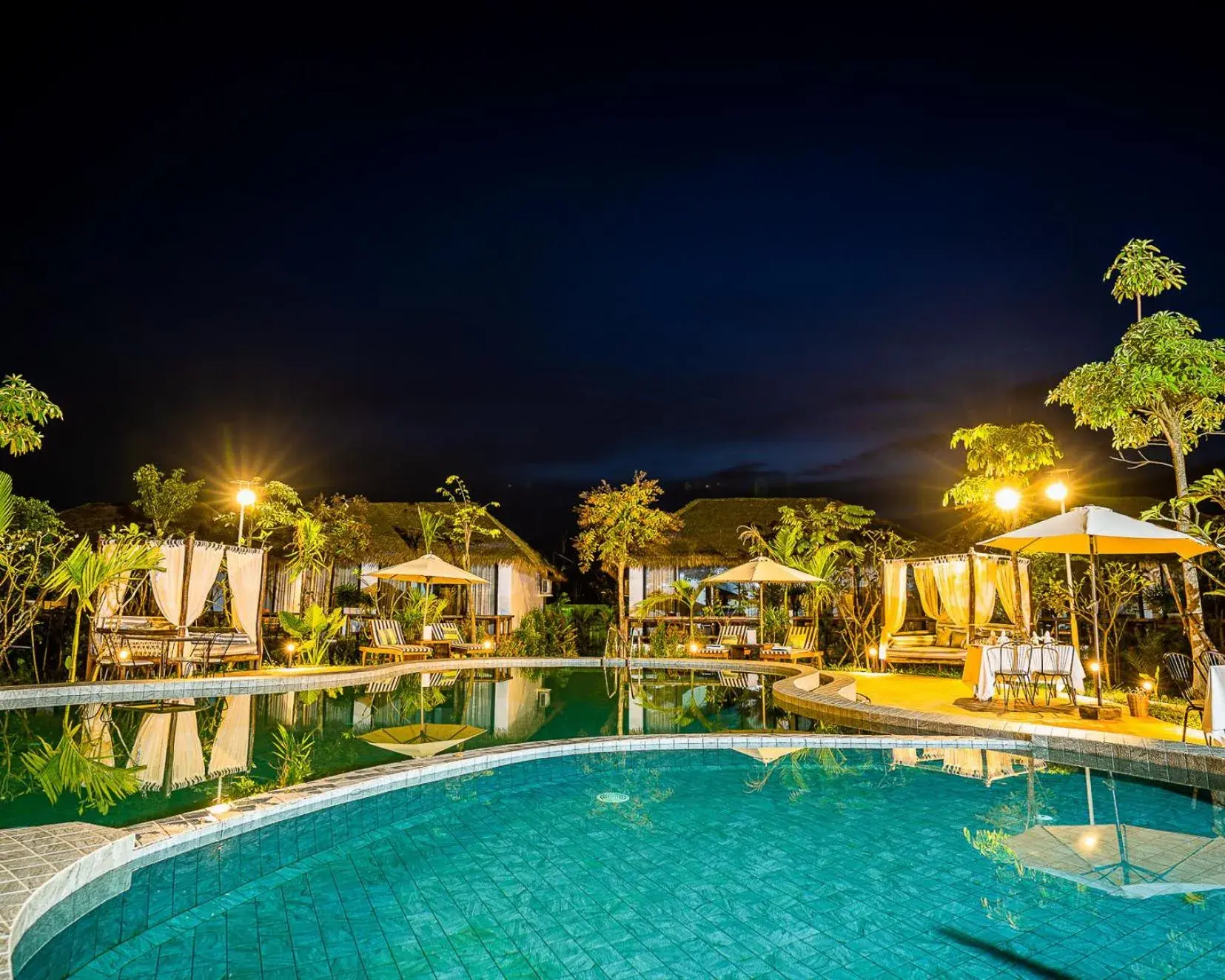 Swimming pool in RiverTree Villa & Resort Swimming pool in RiverTree Villa & Resort