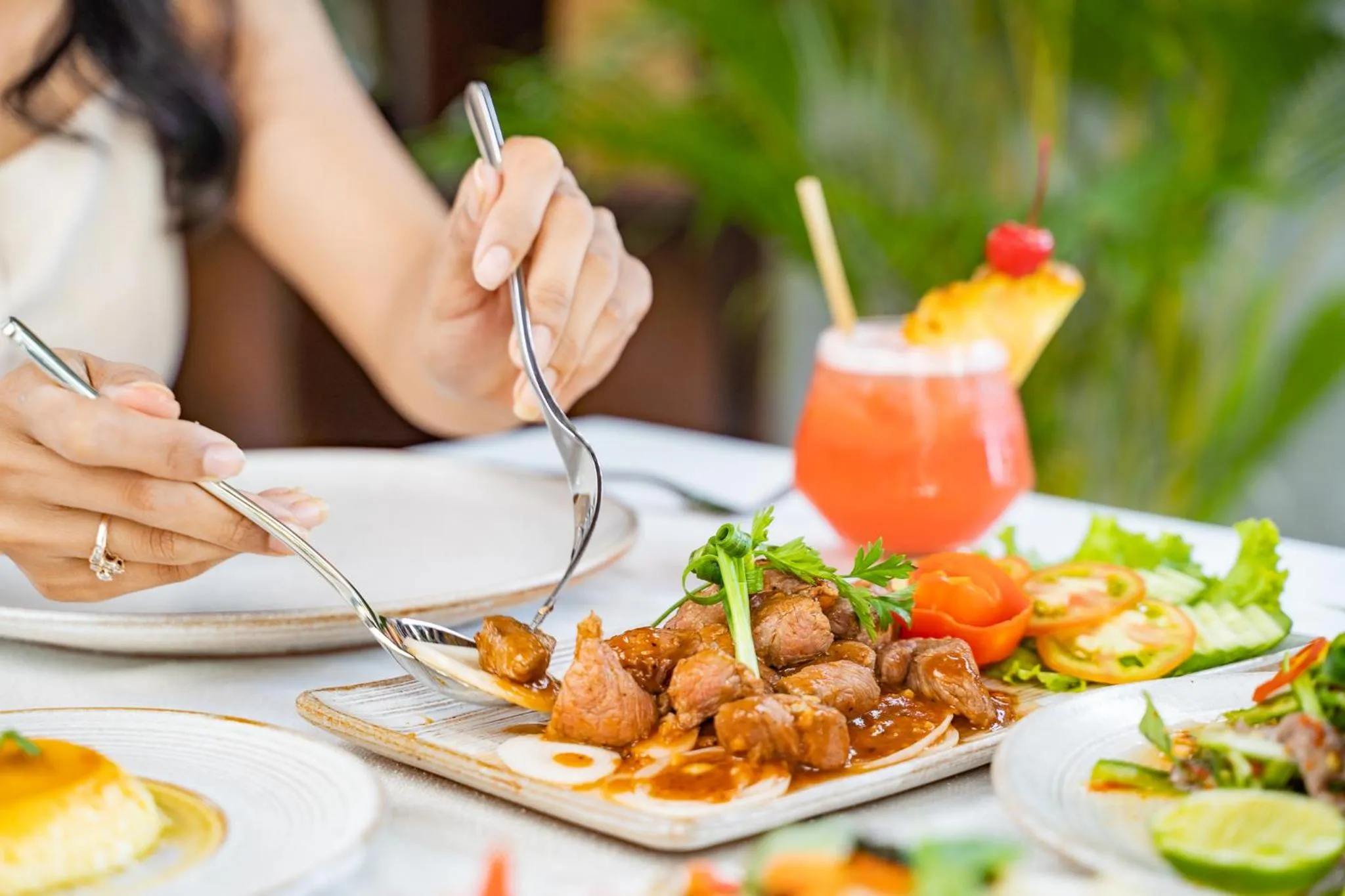 Food in RiverTree Villa & Resort