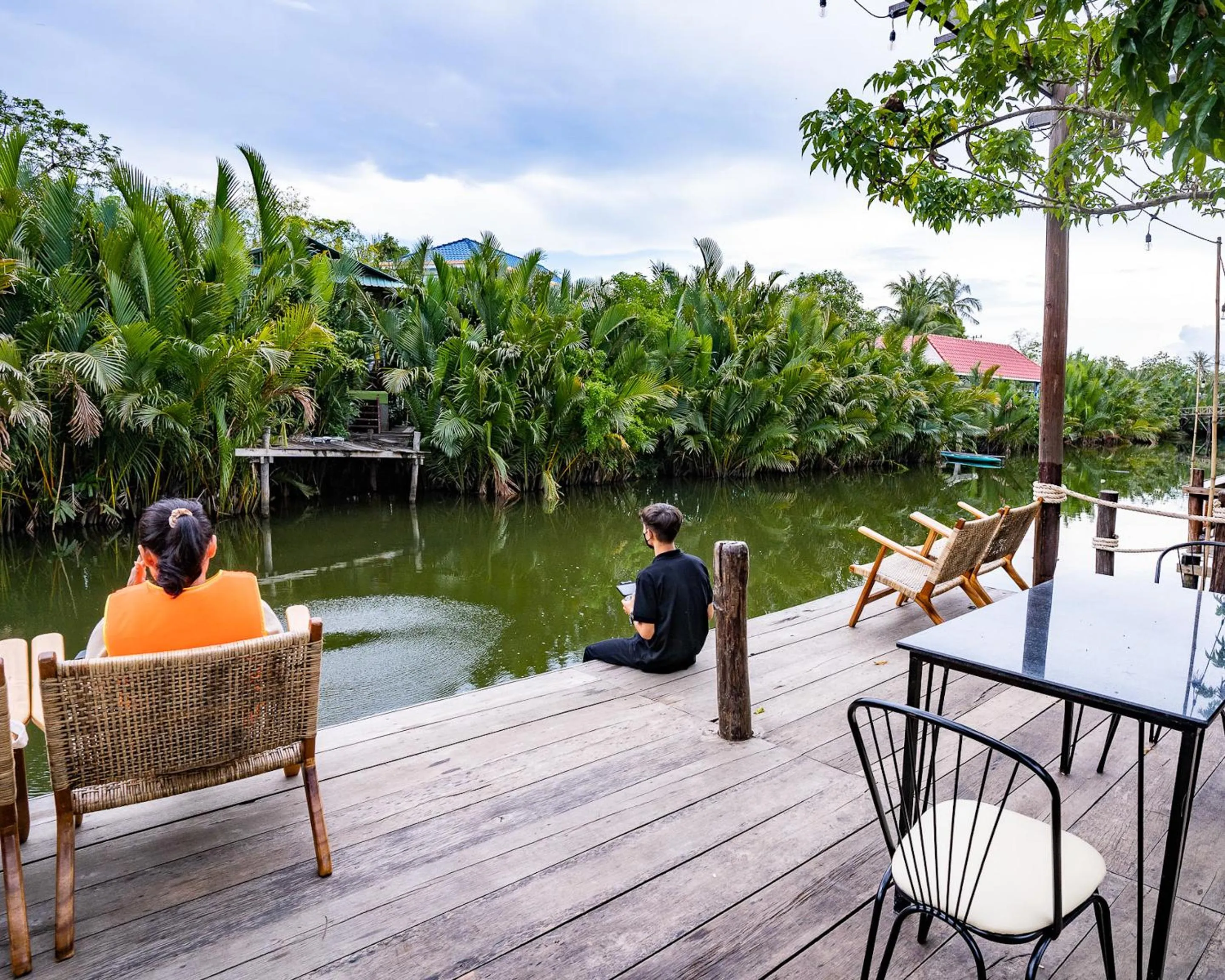 People in RiverTree Villa & Resort