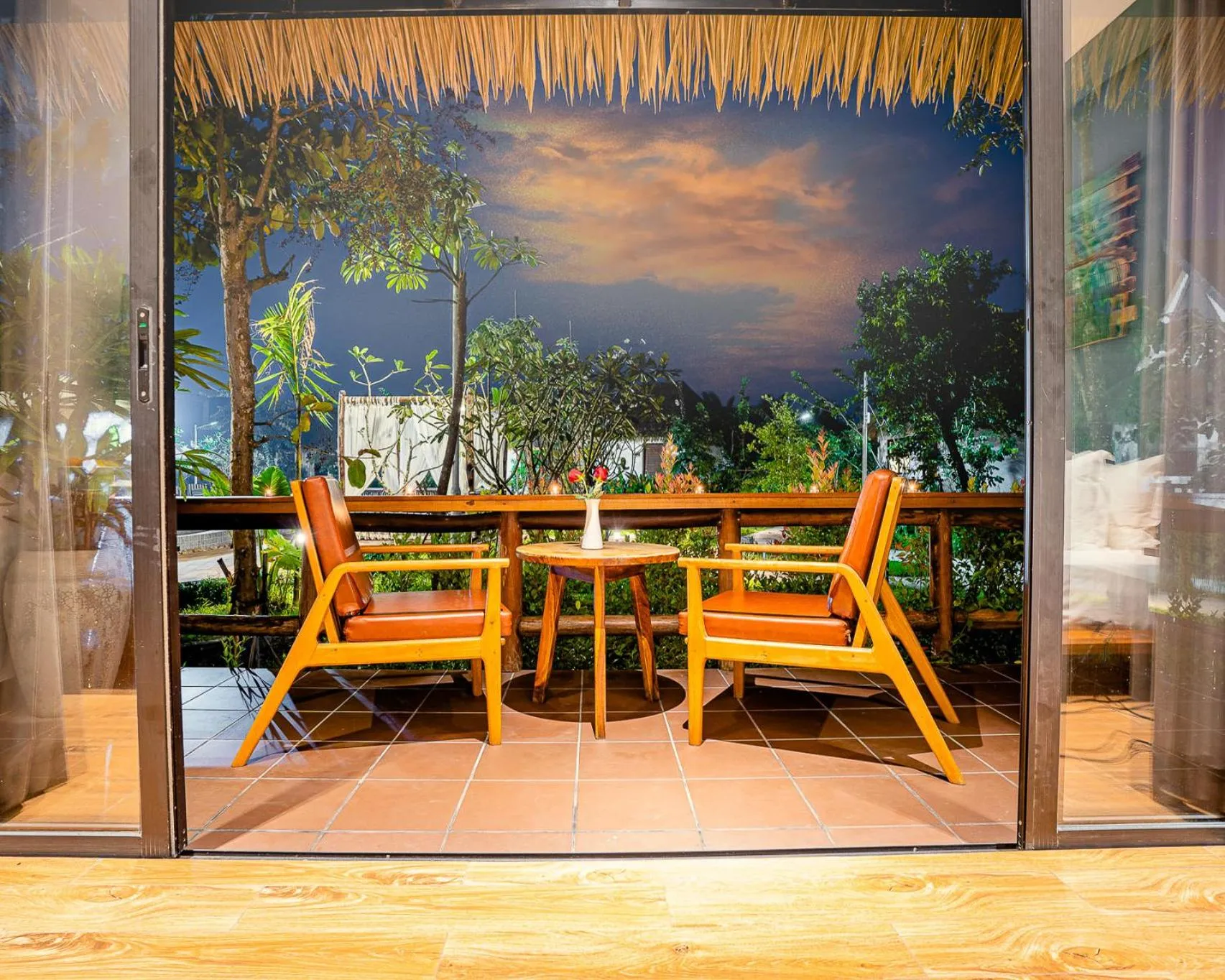 Balcony/Terrace in RiverTree Villa & Resort