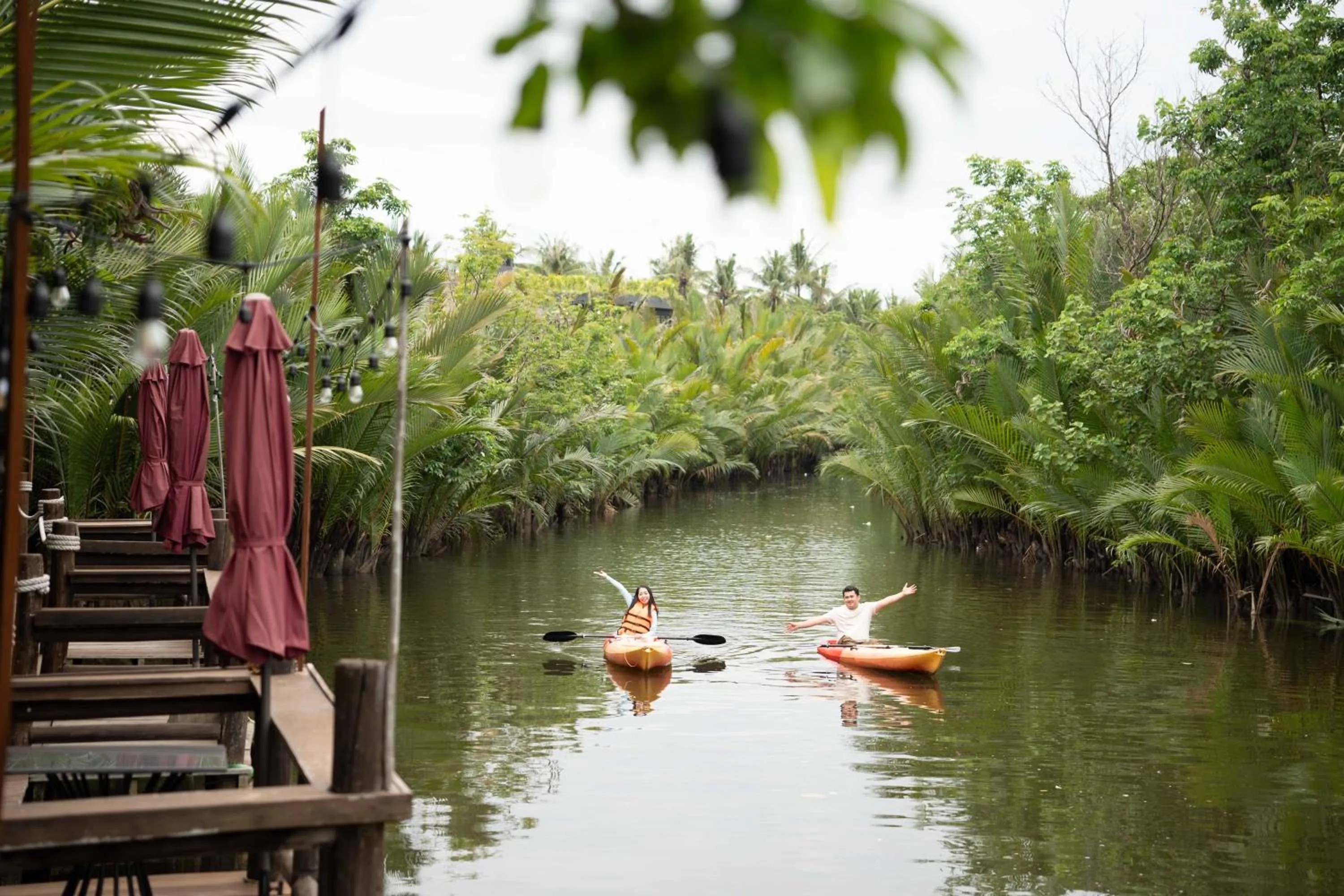 People in RiverTree Villa & Resort