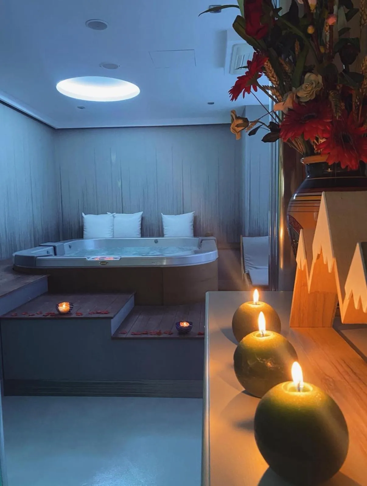 Spa and wellness centre/facilities, Bed in Hotel Sila