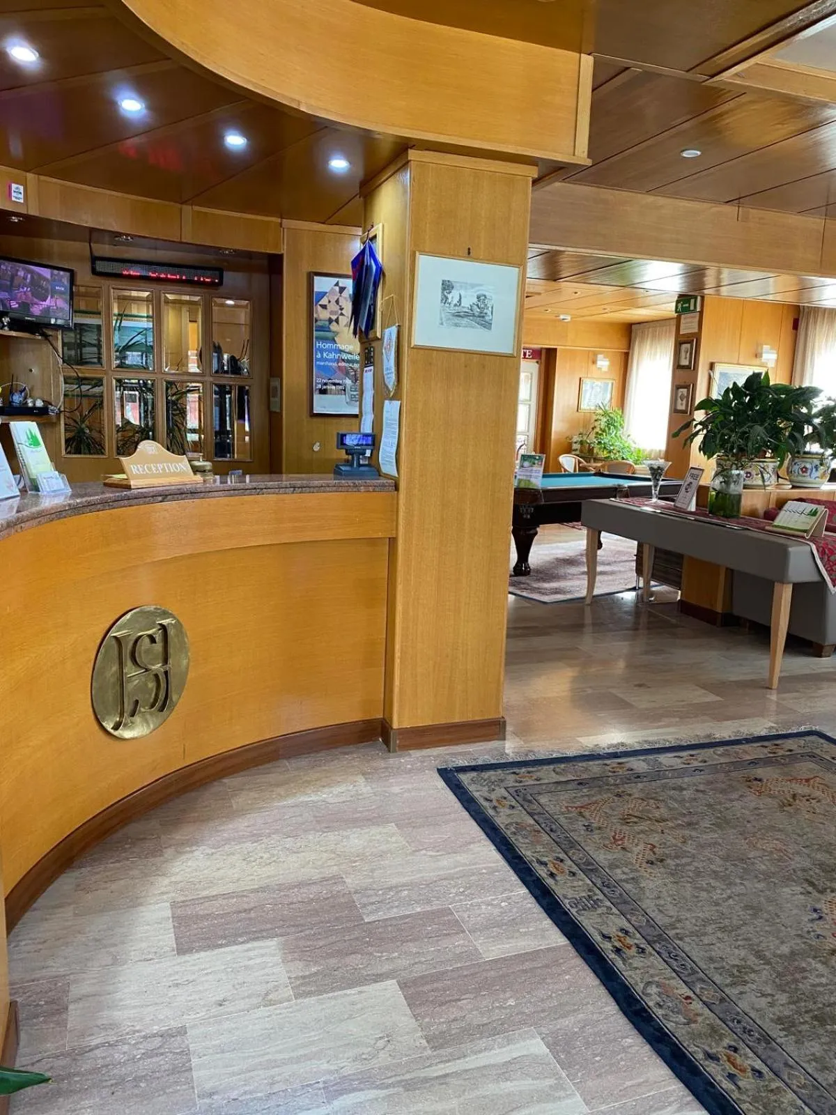 Lobby or reception in Hotel Sila