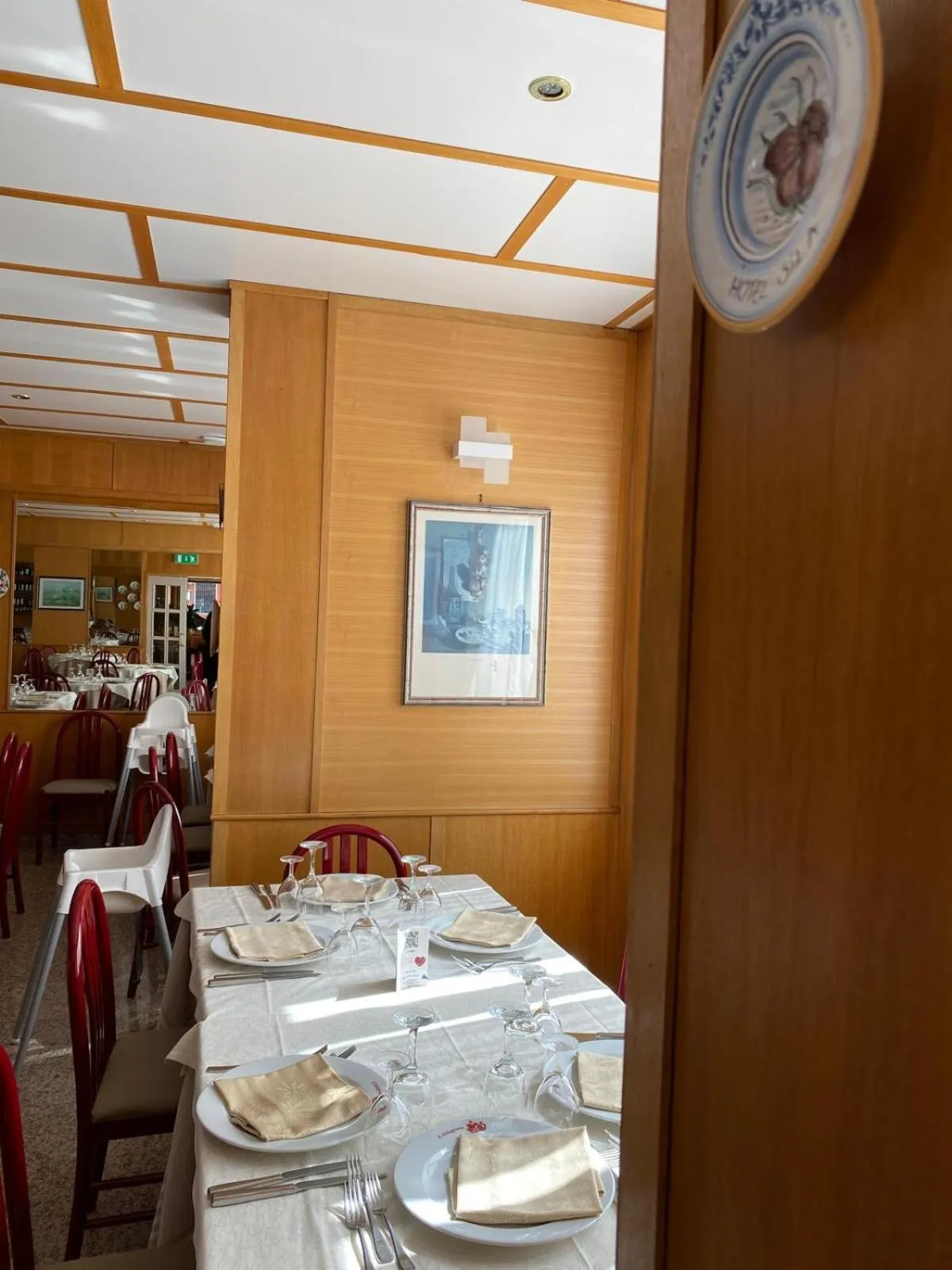 Restaurant/places to eat in Hotel Sila