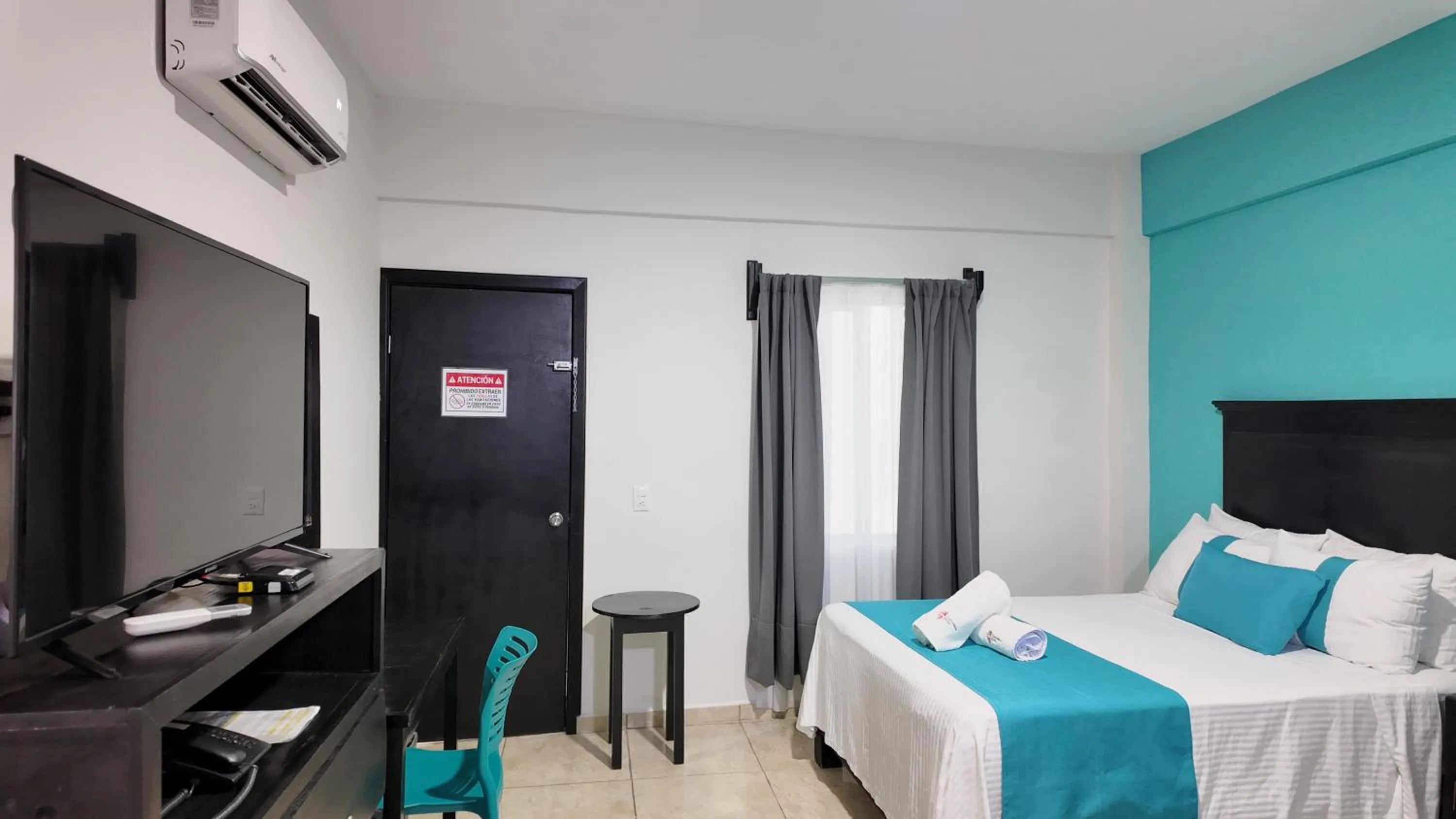 Bed in Hotel Tamtokow