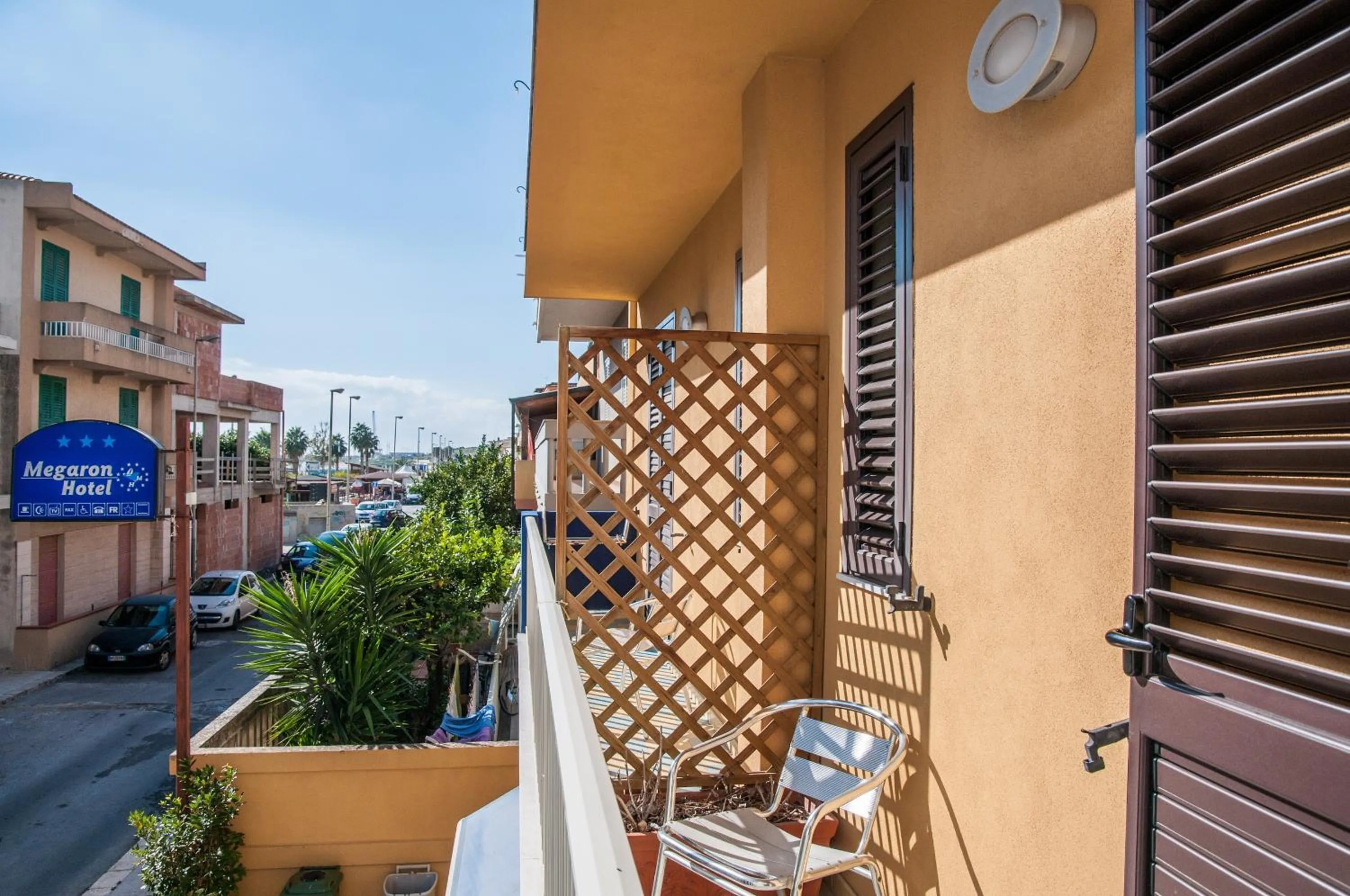 Balcony/Terrace in Megaron Hotel