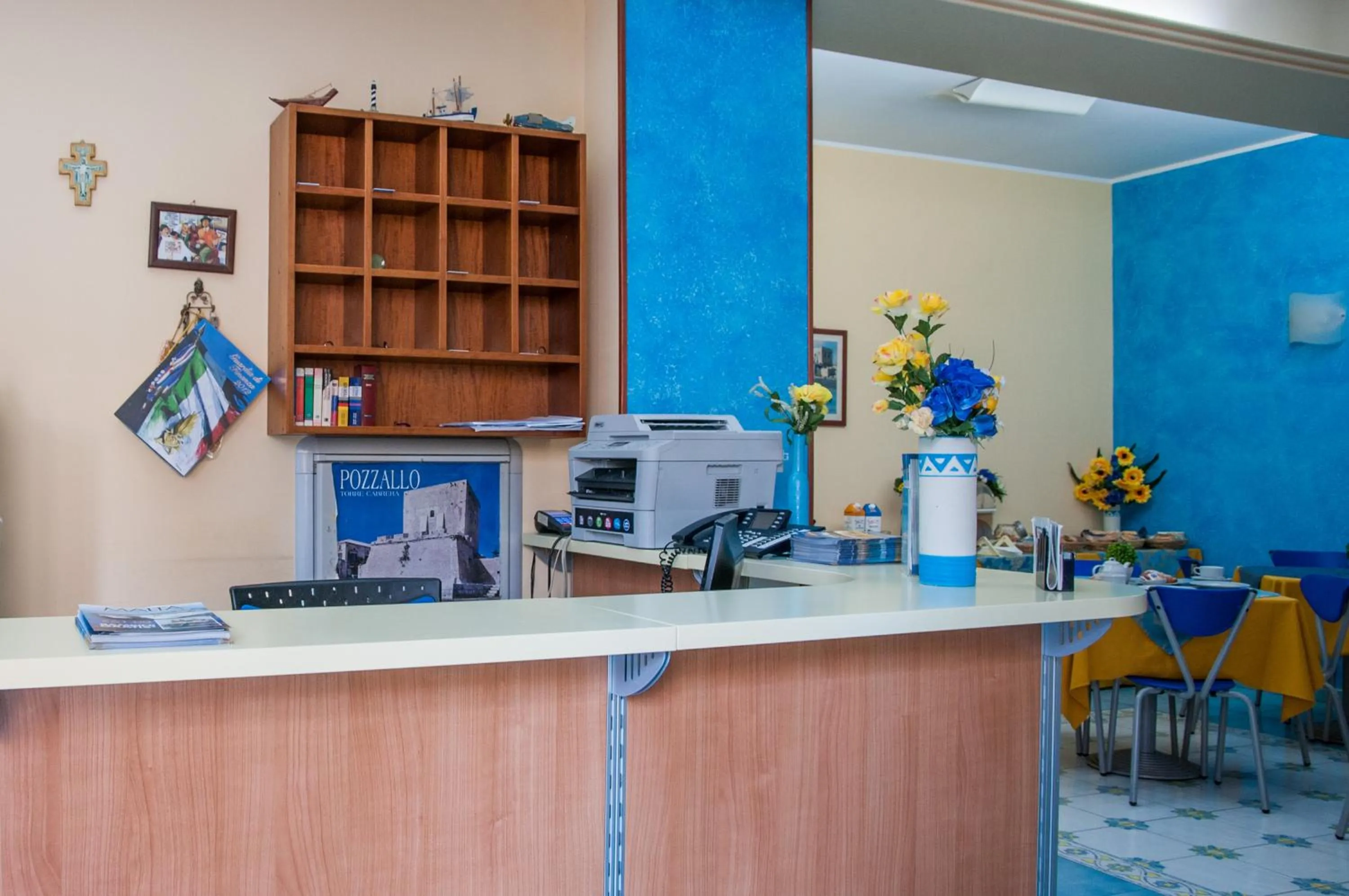 Lobby or reception in Megaron Hotel