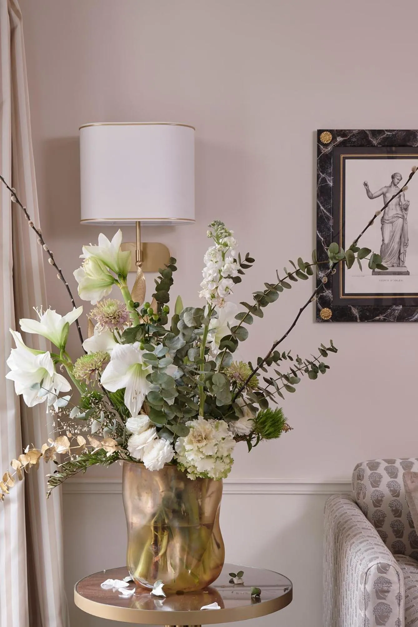 Decorative detail in Violino d'Oro Venezia