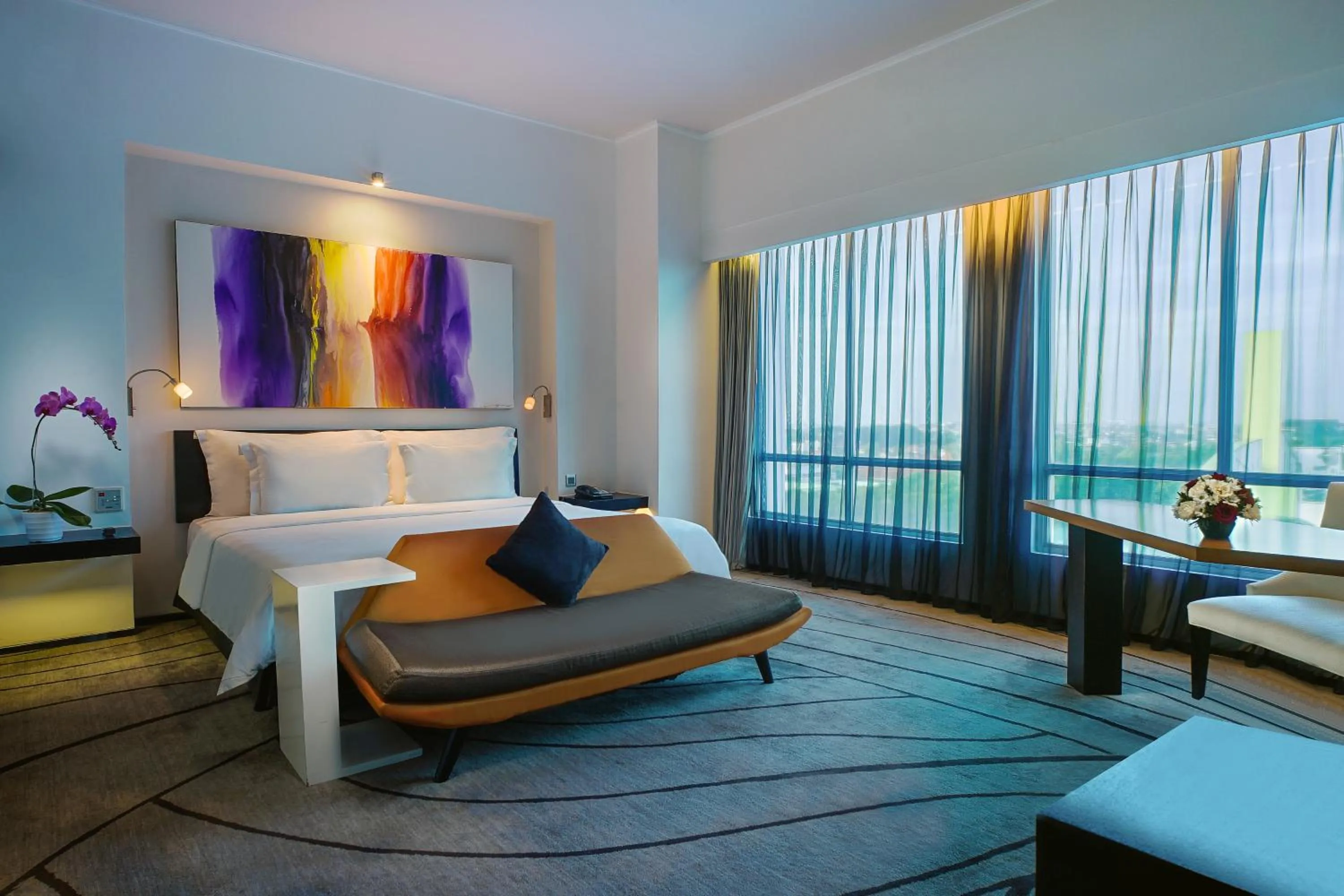 Bedroom, Bed in ARTOTEL TS Suites Surabaya