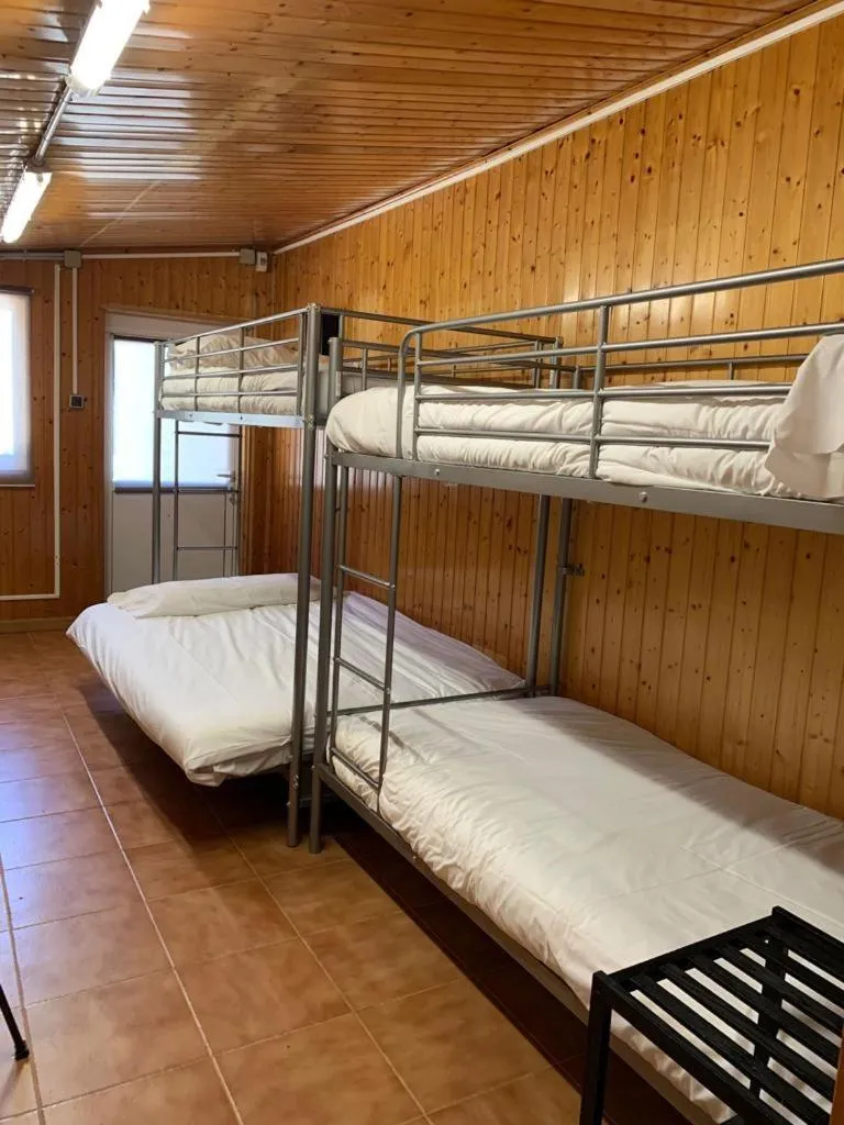 Bedroom, Bed in Albergue Naturmaz