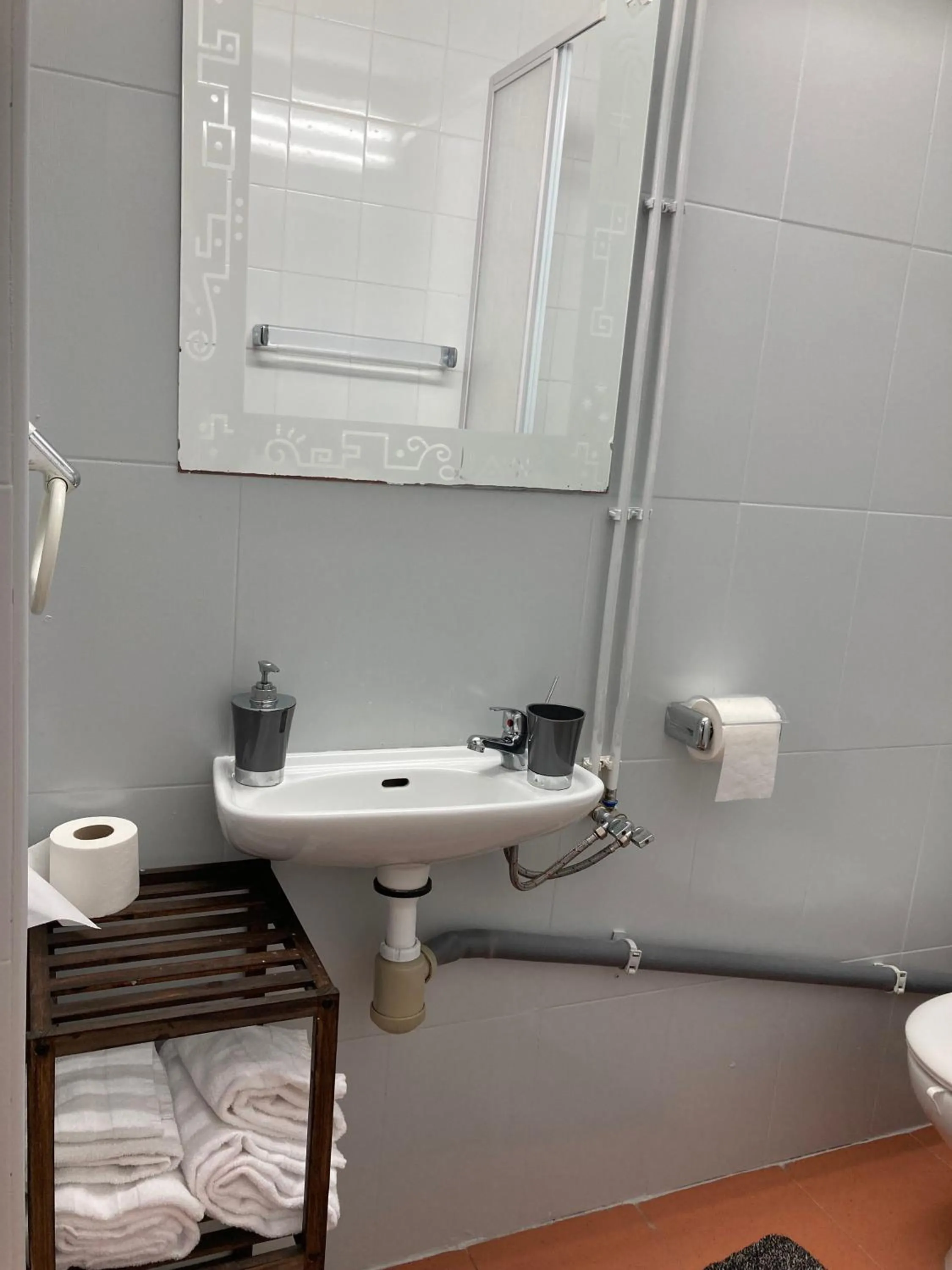 Bathroom in Albergue Naturmaz