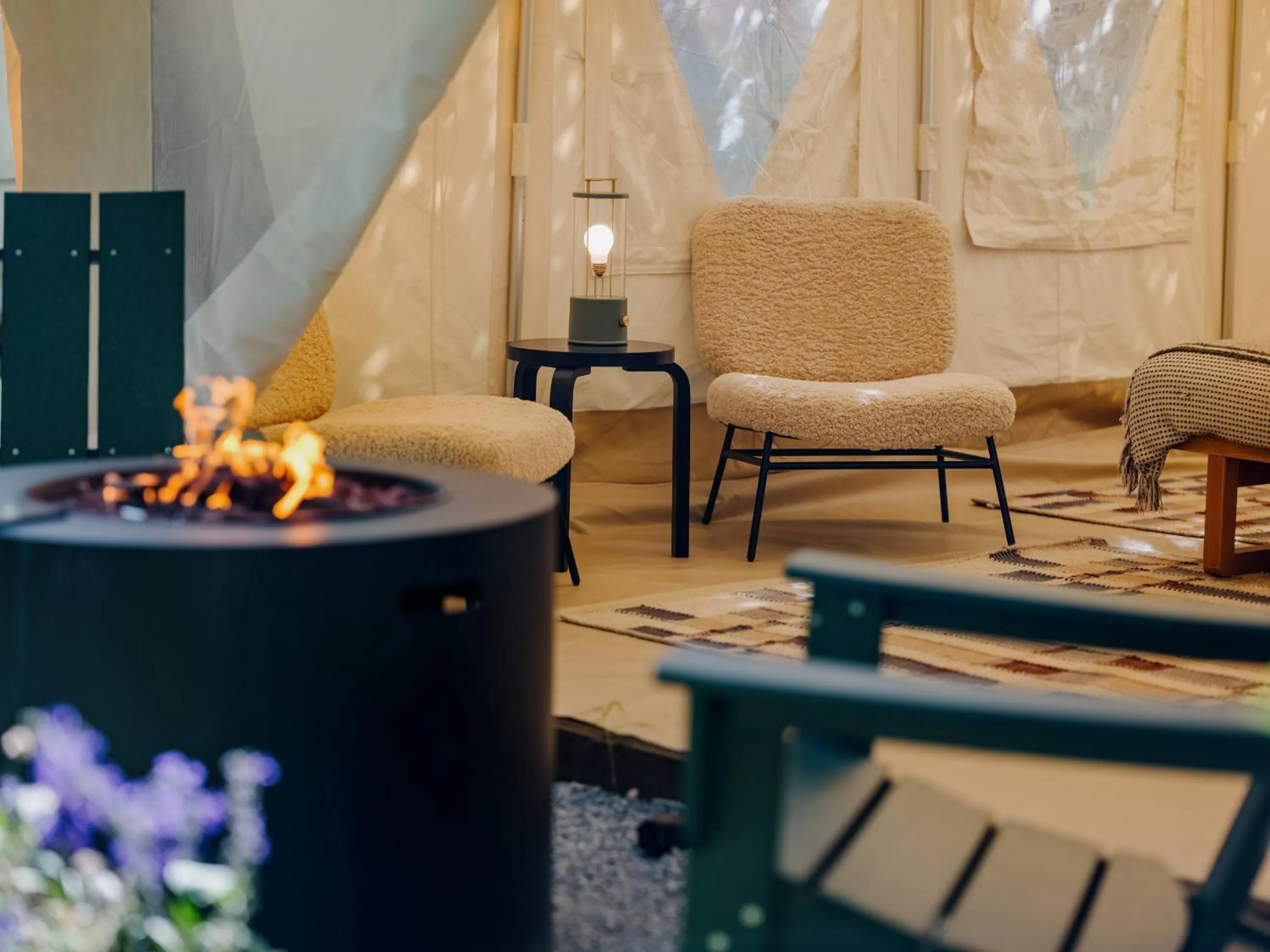 Seating area in Dawn Ranch