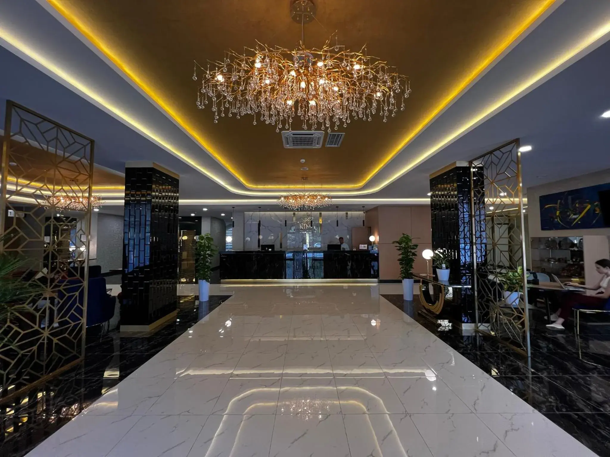 Lobby or reception in King Plaza Hotel Lobby or reception in King Plaza Hotel