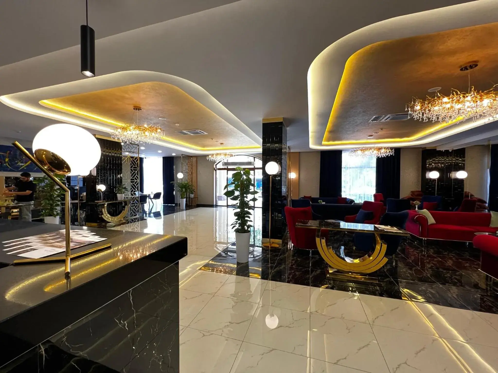 Lobby or reception in King Plaza Hotel Lobby or reception in King Plaza Hotel